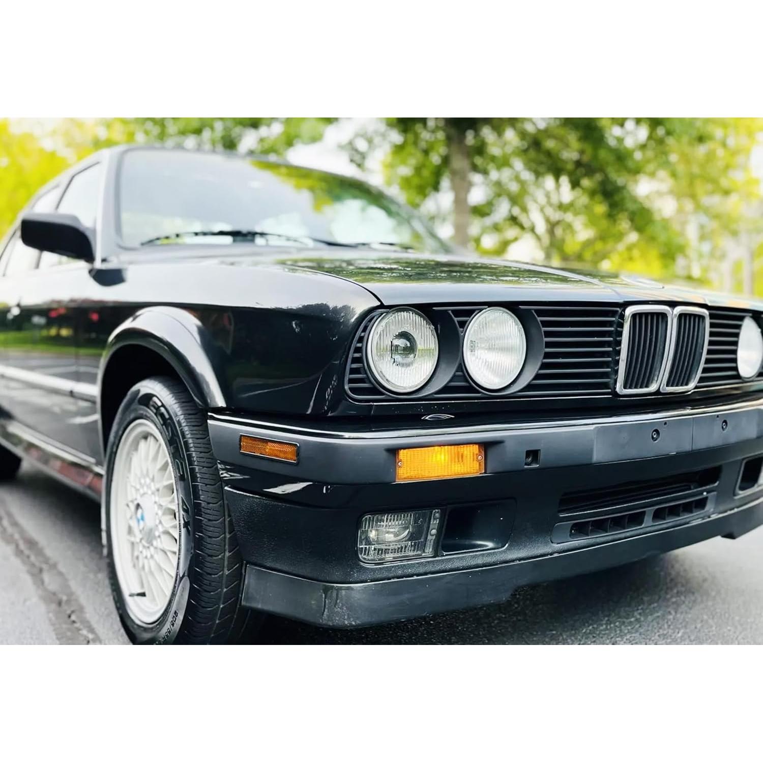 Lentes Ámbar iJDMTOY para Marcador Lateral BMW E30 E34 E32