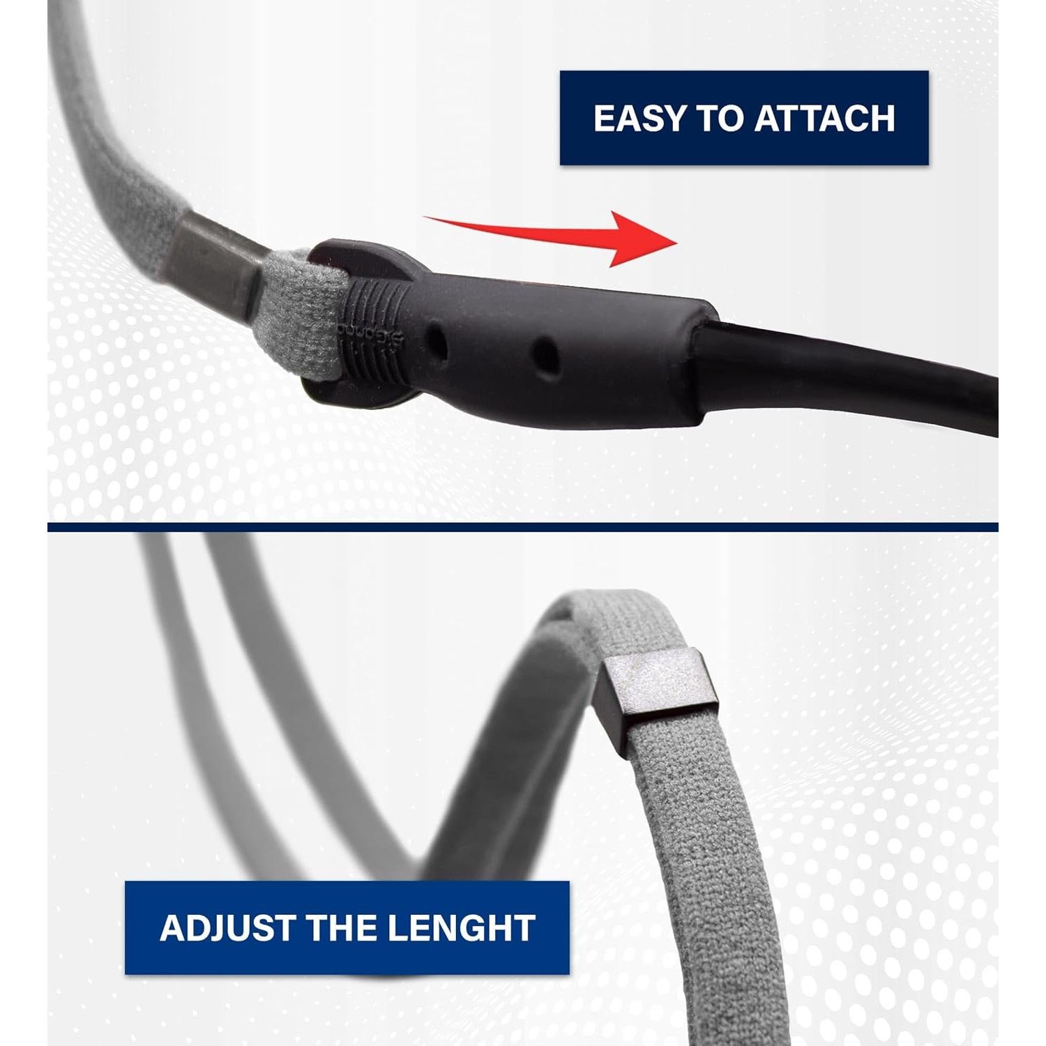 Soporte para Gafas SIGONNA - Cordón Ajustable 58 cm - 4 Colores