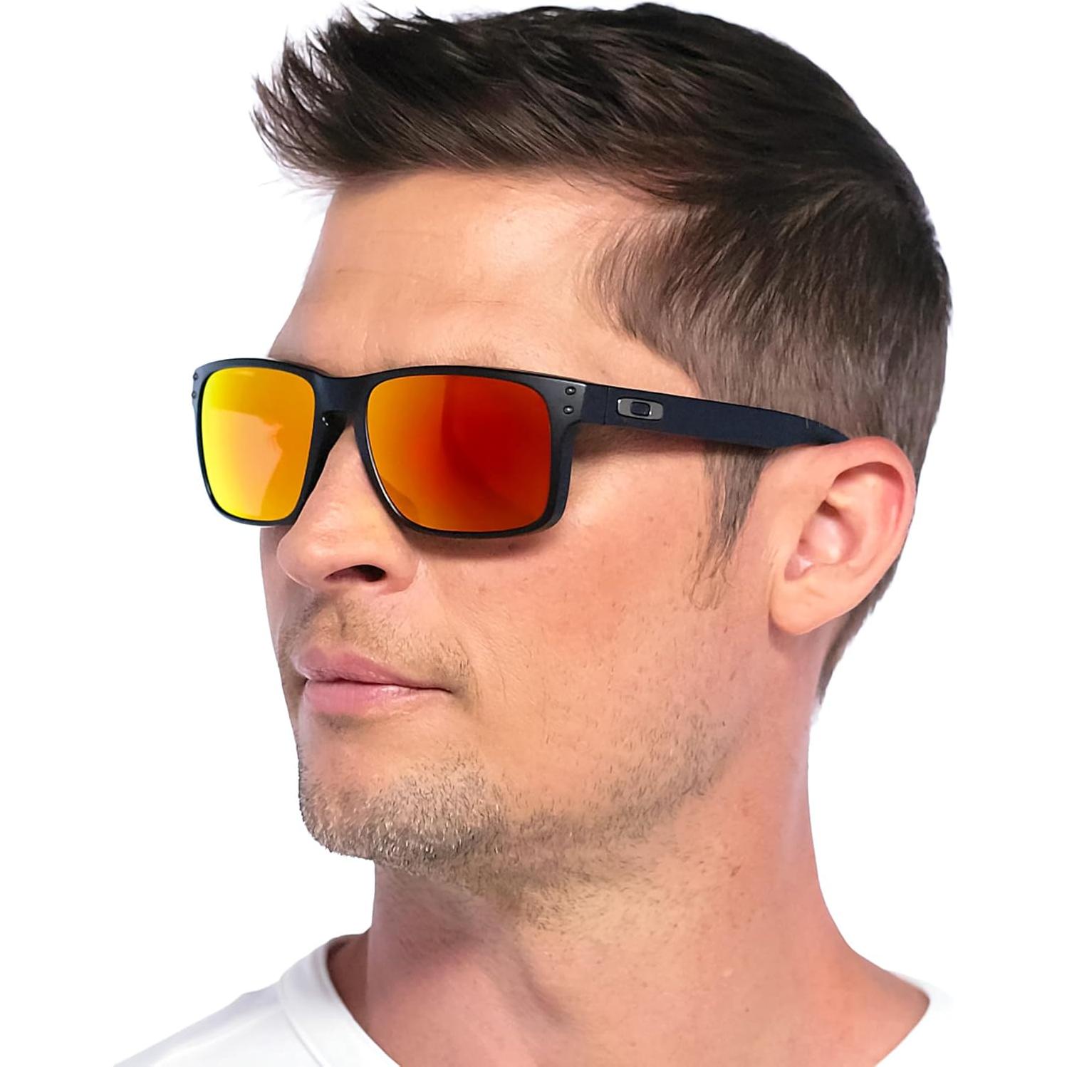 Lentes Revant para Oakley Holbrook Polarizados Rojo Fuego
