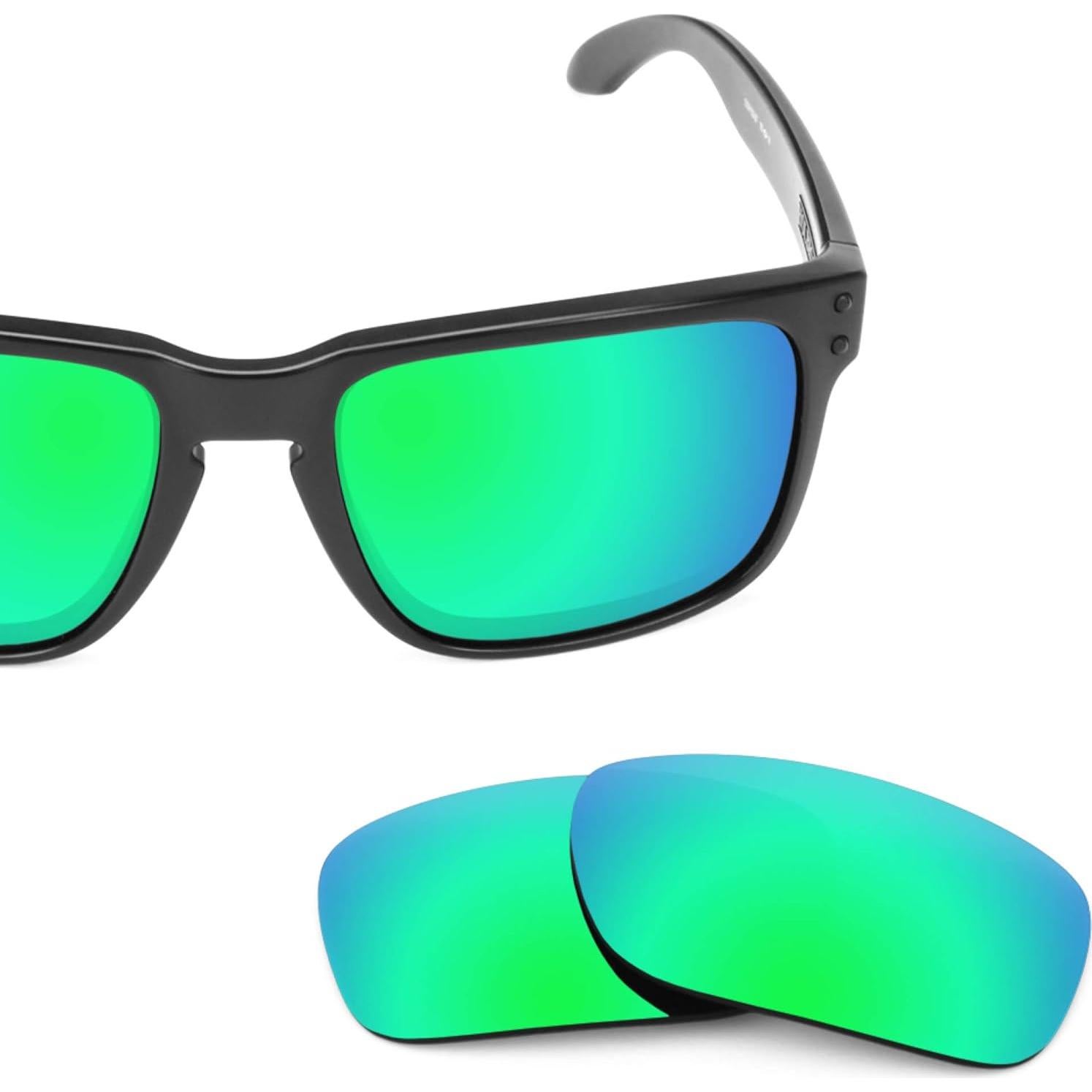 Lentes Revant para Oakley Holbrook Verde Esmeralda Espejado