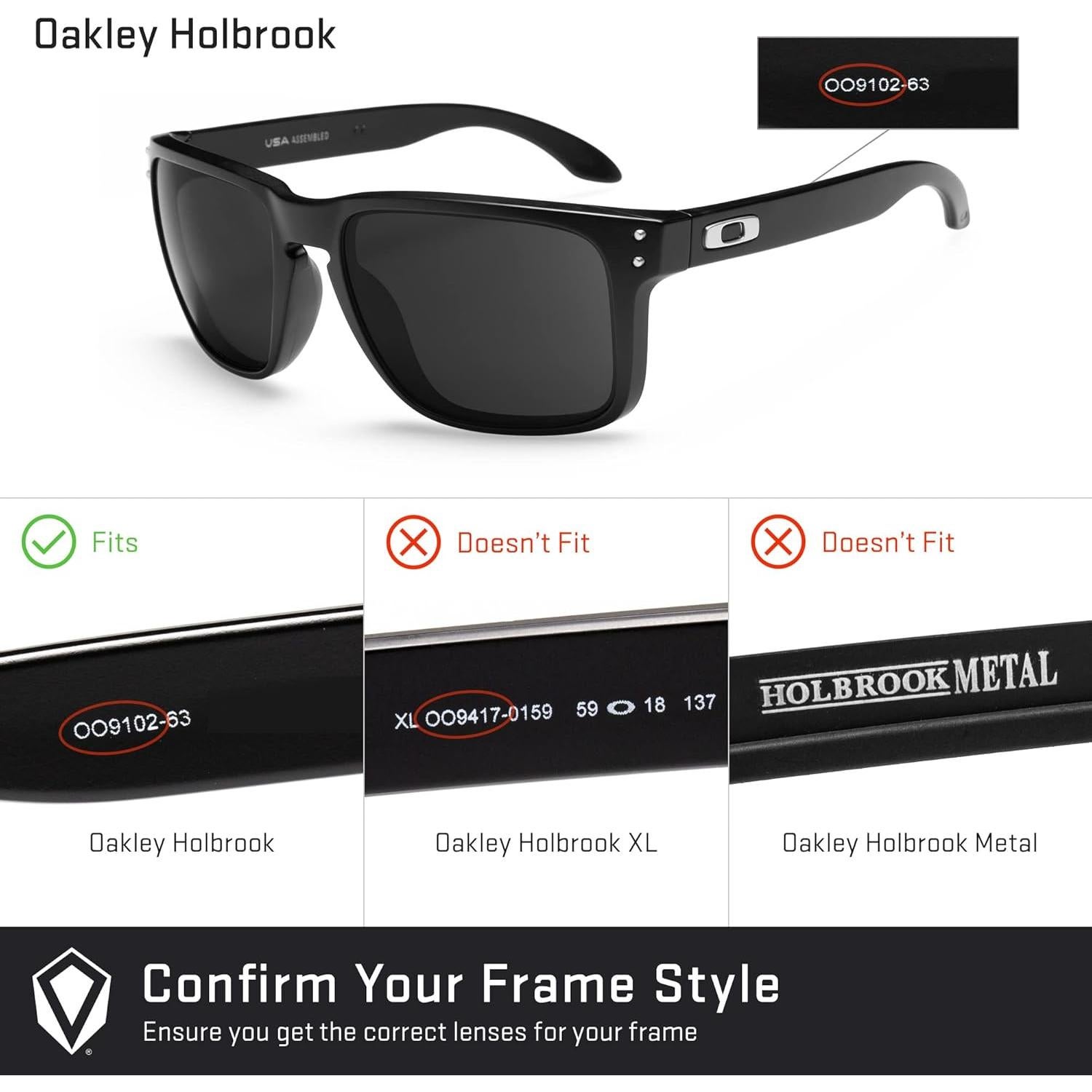 Lentes Revant para Oakley Holbrook Polarizados Dorado