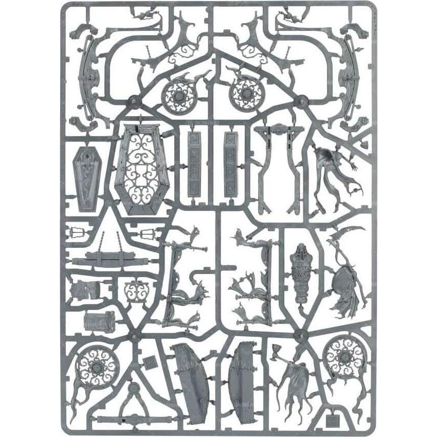 Carro Negro Nighthaunt Games Workshop 5.51x22.49x30cm