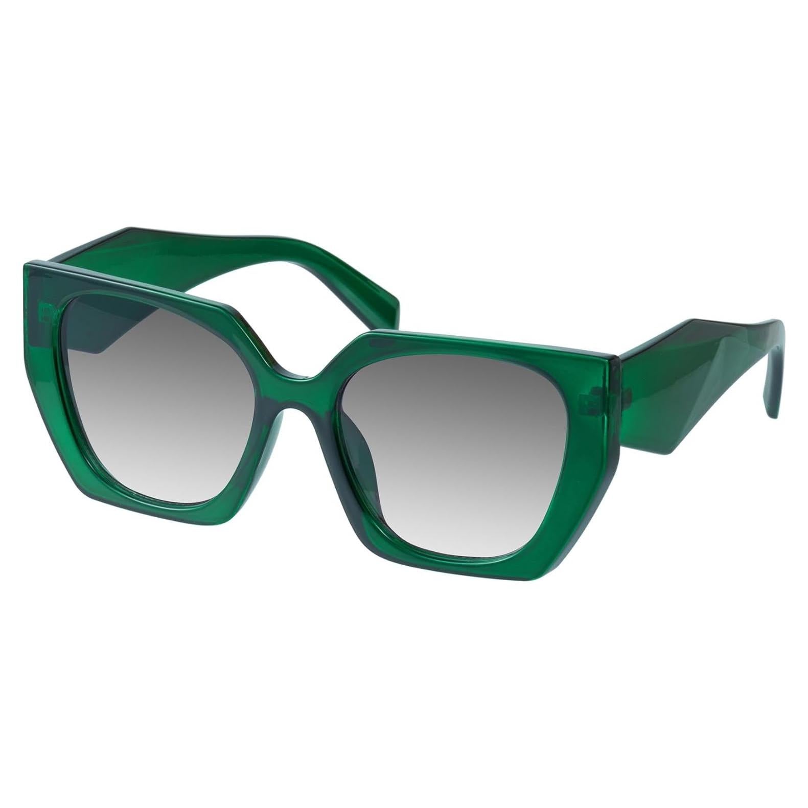Gafas de Sol Geométricas para Mujeres COCO UV400 Verde