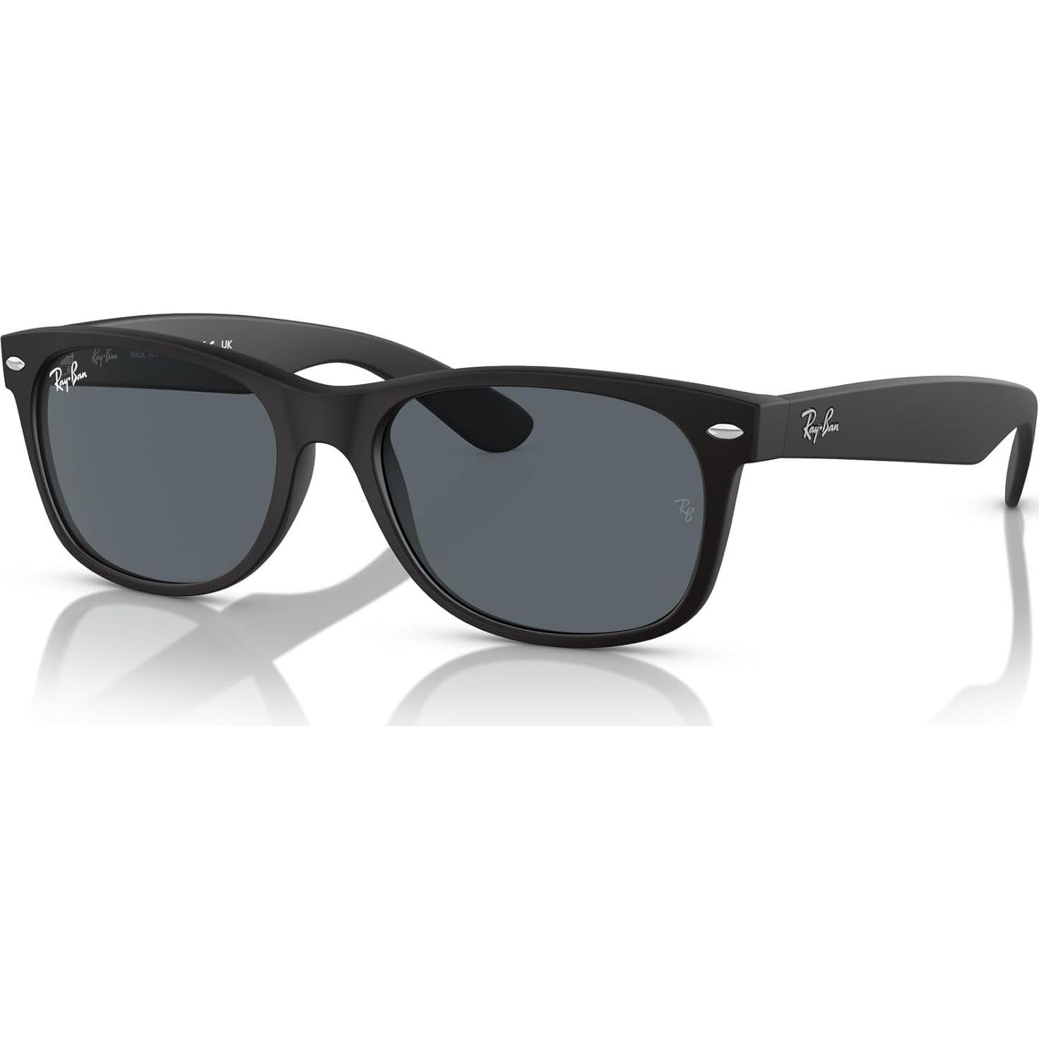 Gafas de sol Ray-Ban New Wayfarer 55mm Negro de goma