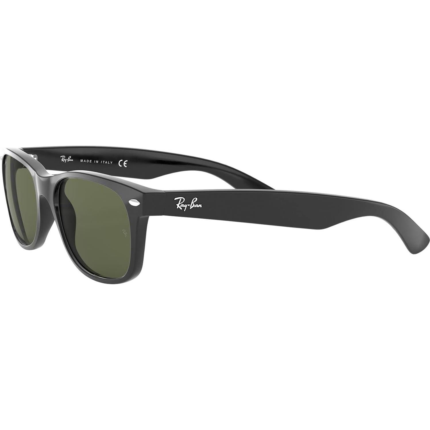 Gafas de sol Ray-Ban New Wayfarer 58mm Negro G-15 Verde