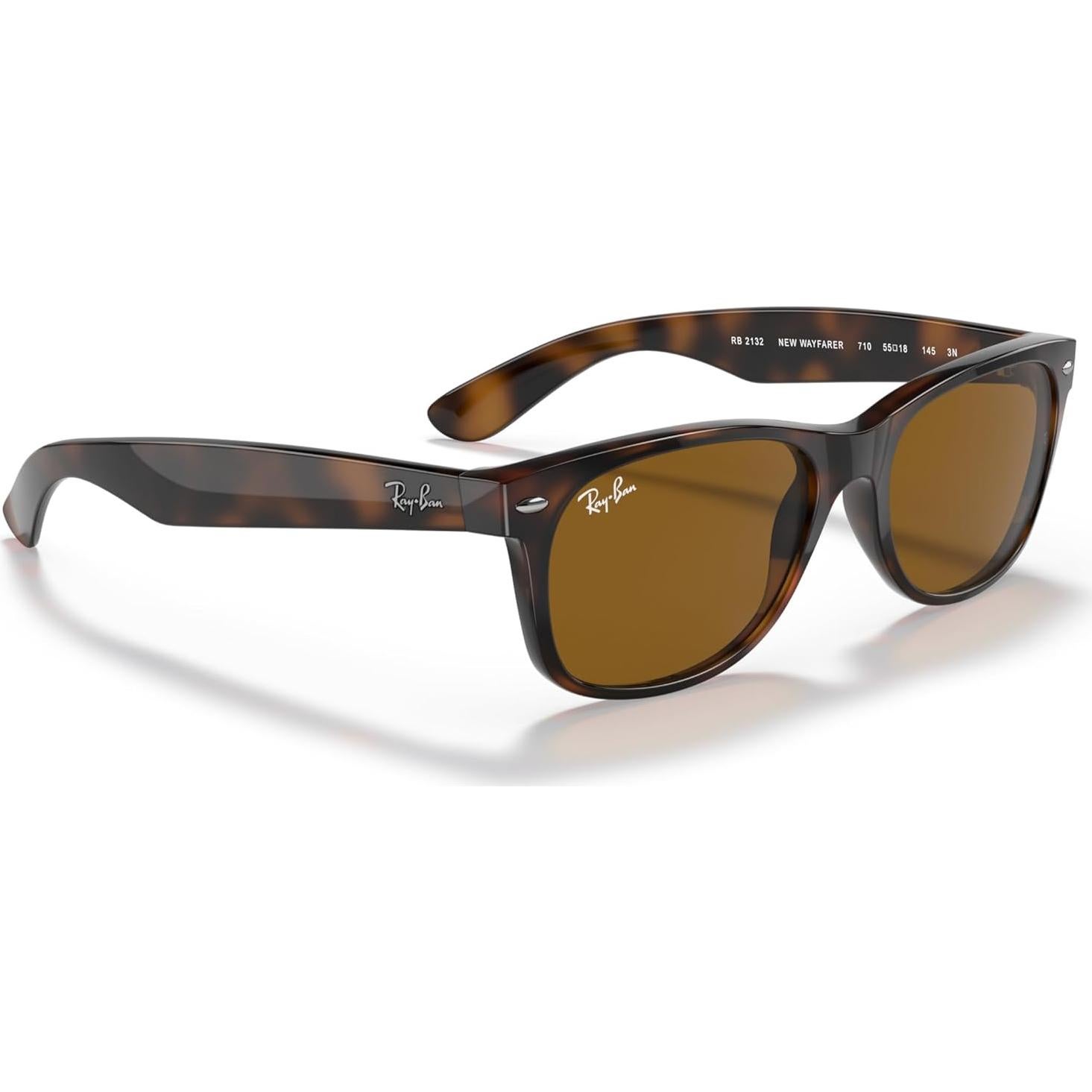 Gafas de sol Ray-Ban New Wayfarer 55mm Havana Claro