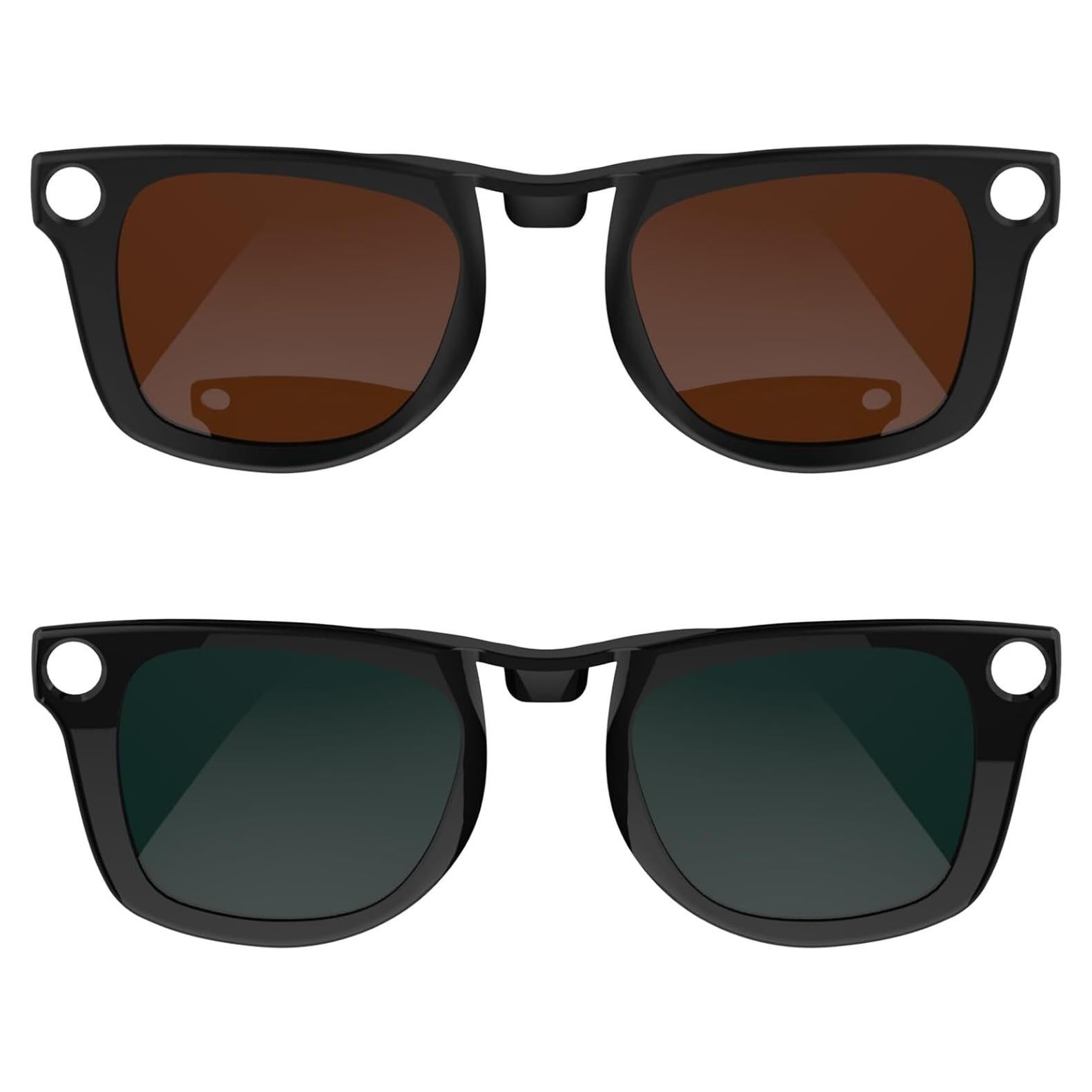 Clip Polarizado HiBloks para Ray-Ban Meta Wayfarer 50-22