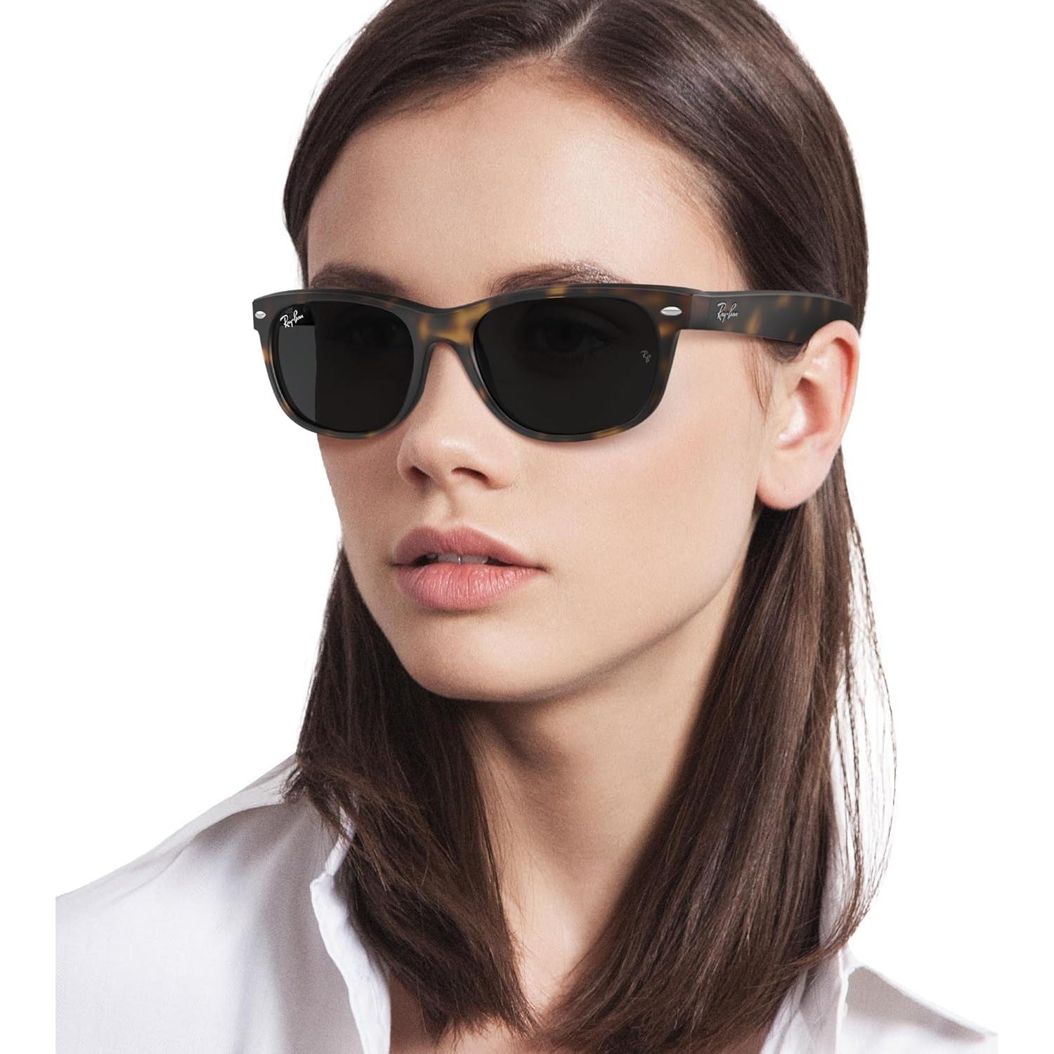 Gafas de sol Ray-Ban New Wayfarer 52mm Rubber Havana