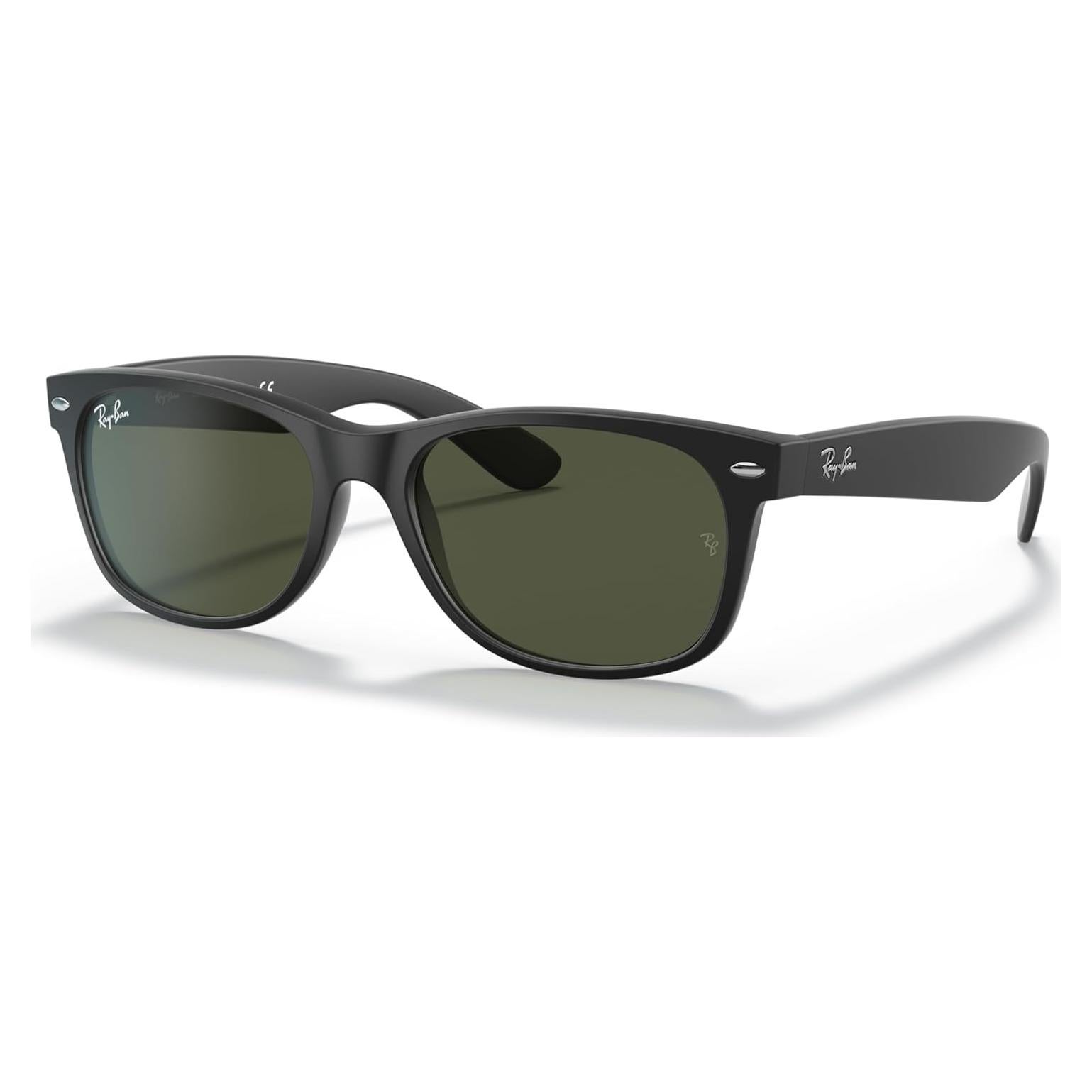 Gafas de sol Ray-Ban New Wayfarer 58mm Negro de goma