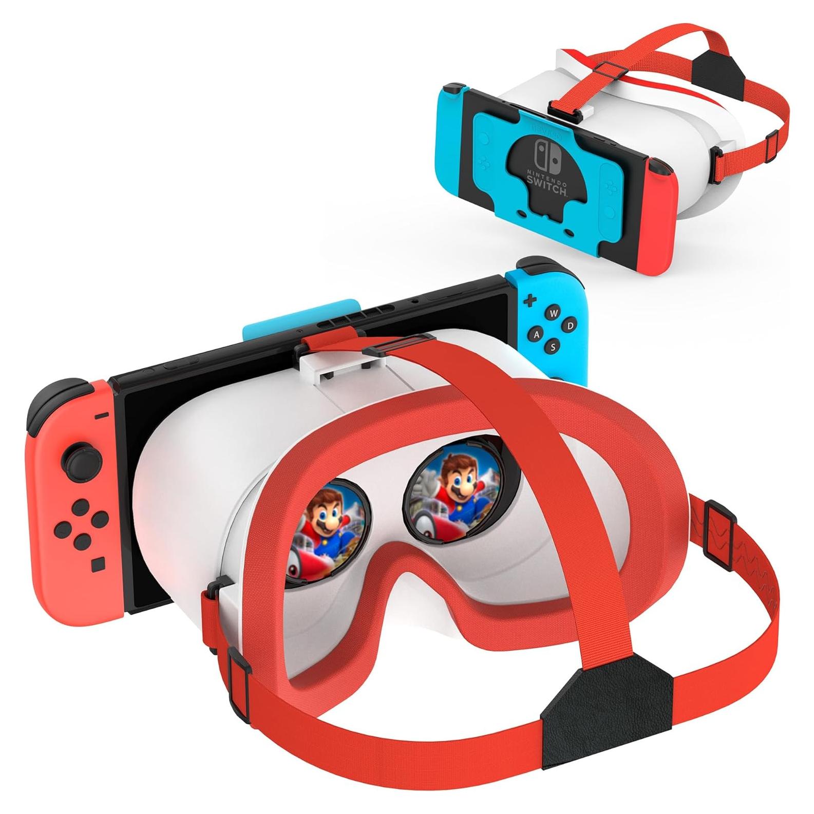 Auriculares VR DEVASO para Nintendo Switch y OLED, Lentes HD