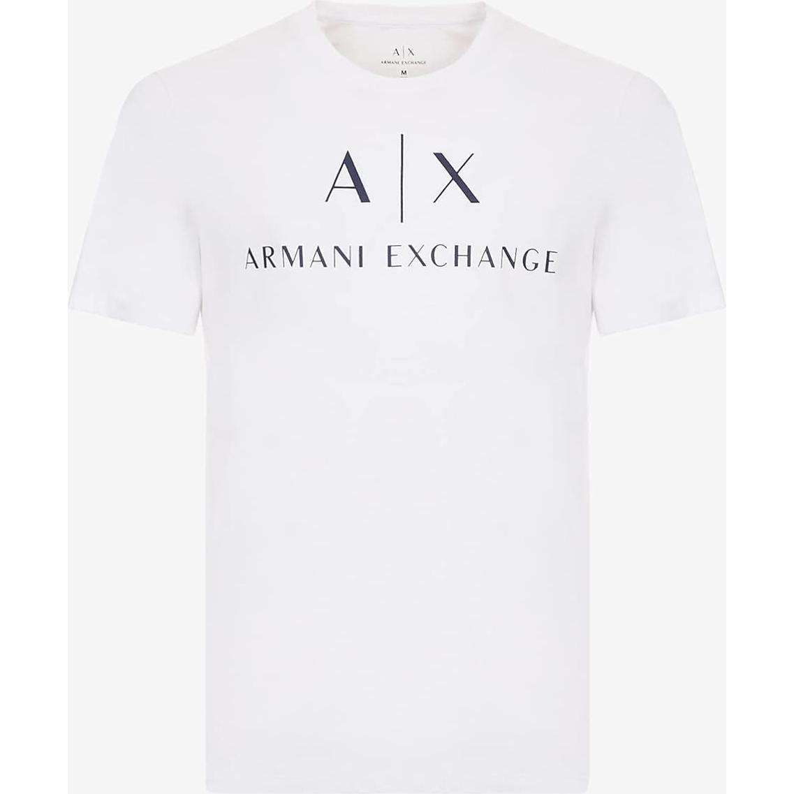 Camiseta AX Armani Exchange Hombre Cuello Redondo Algodón