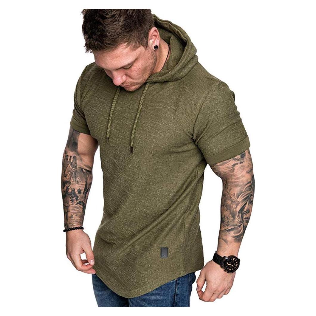 Sudadera Deportiva Lexiart Verde XL Casual Algodón