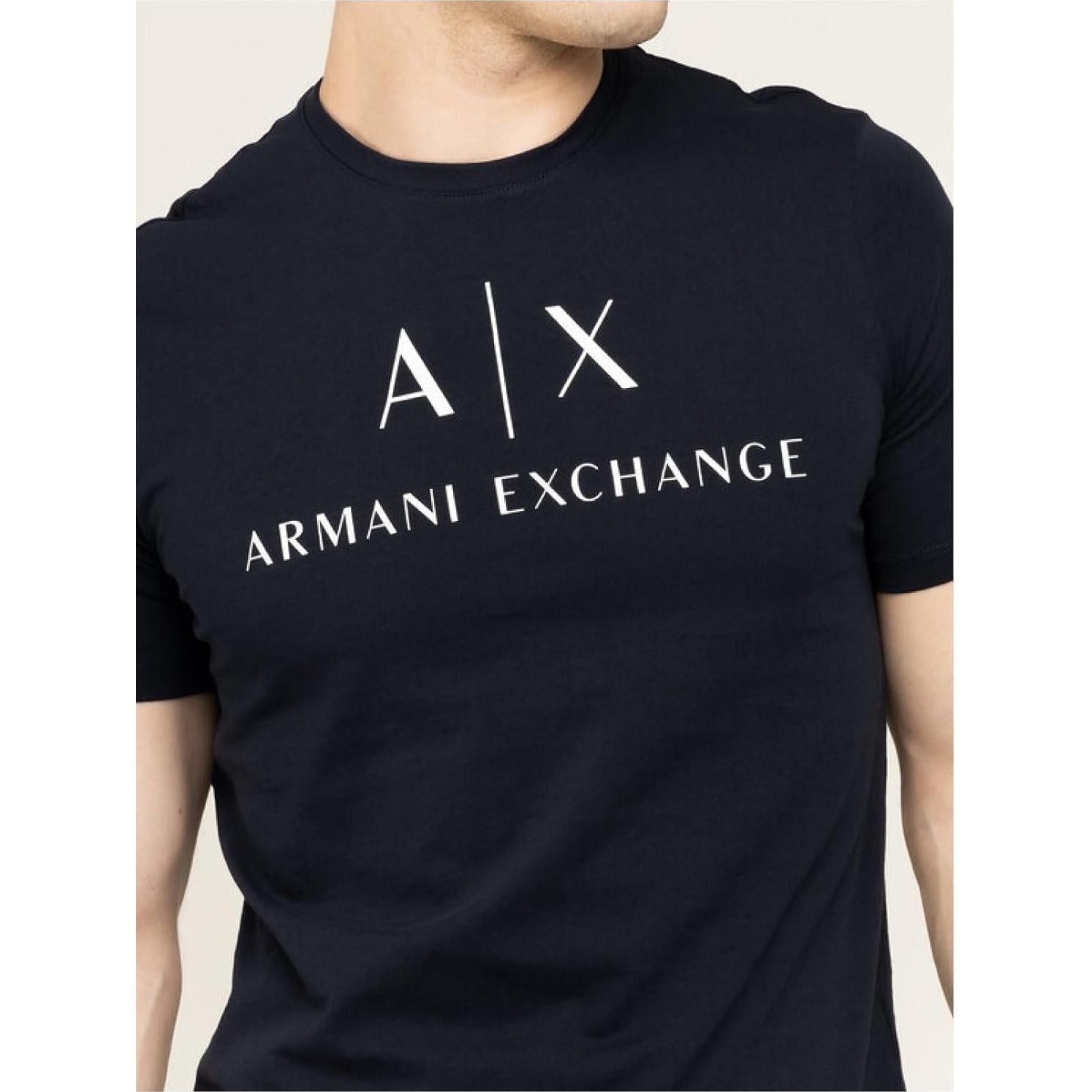 Camiseta AX Armani Exchange Hombre XX-Large Azul