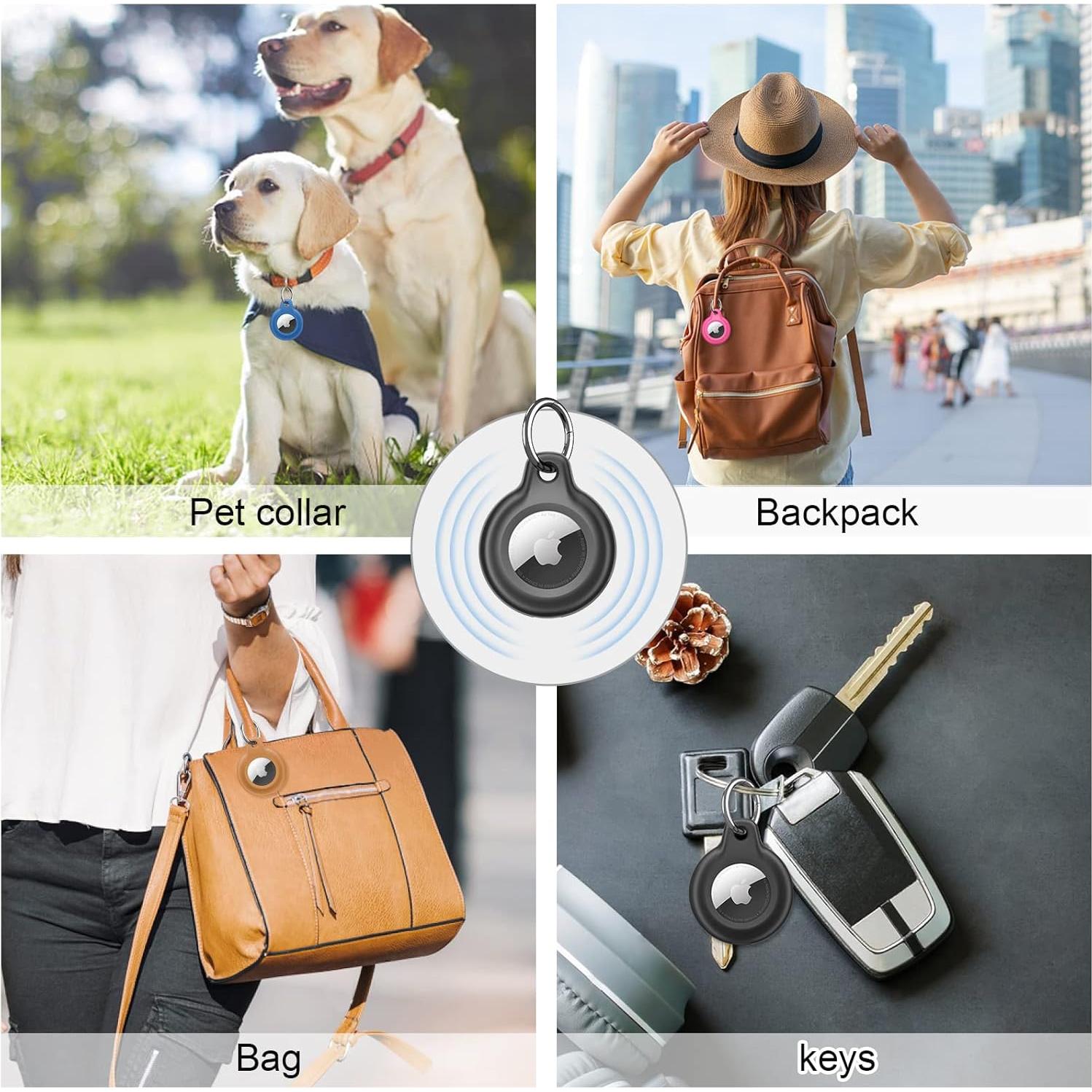 Soporte Impermeable SUPFINE para AirTag - Paquete de 2