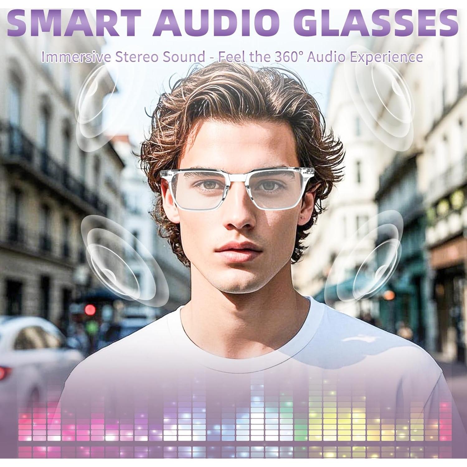 Gafas Inteligentes GVTCO Anti-Luz Azul Bluetooth Unisex
