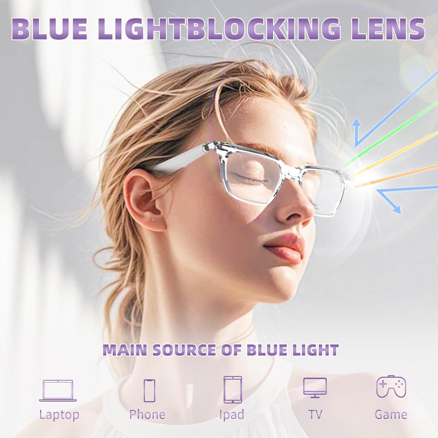 Gafas Inteligentes GVTCO Anti-Luz Azul Bluetooth Unisex
