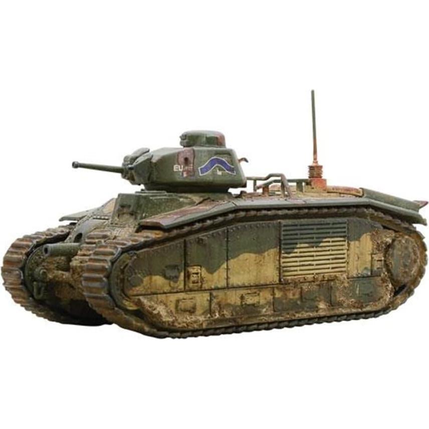 Tanque Char B1 Bis Warlord Games 1:56 Sin Pintar para Juegos