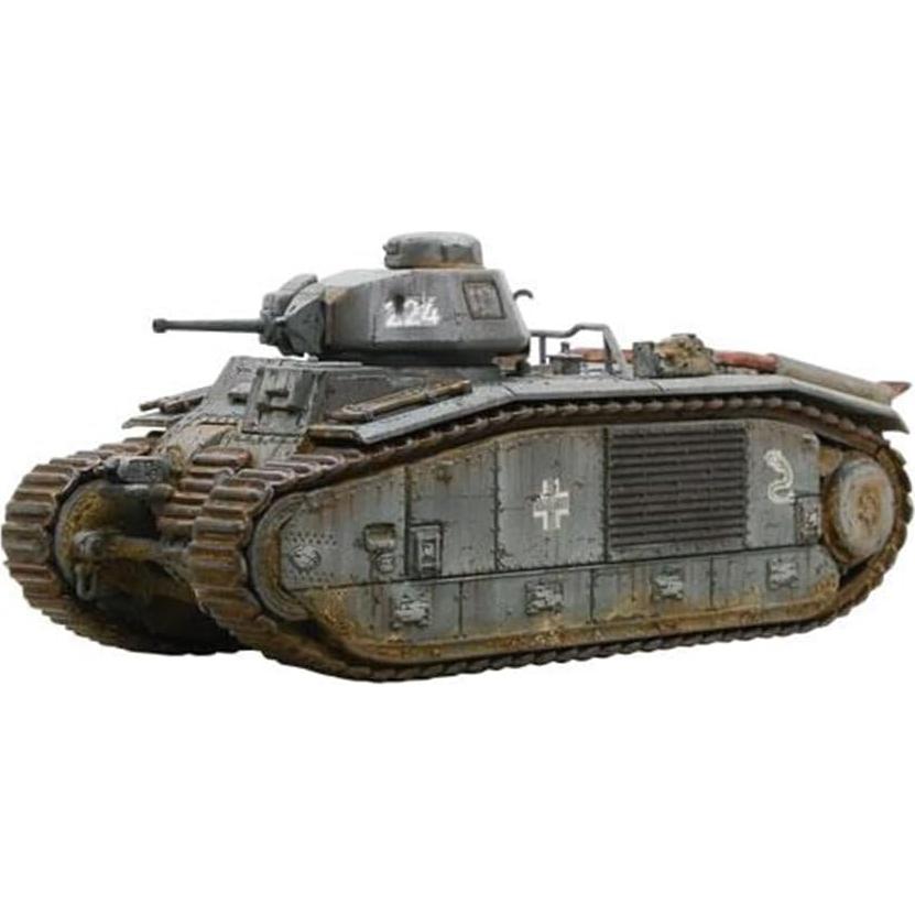 Tanque Char B1 Bis Warlord Games 1:56 Sin Pintar para Juegos