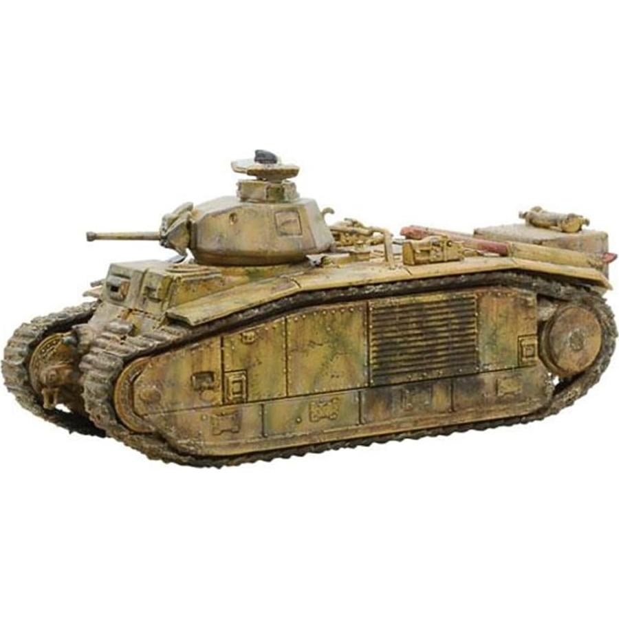 Tanque Char B1 Bis Warlord Games 1:56 Sin Pintar para Juegos