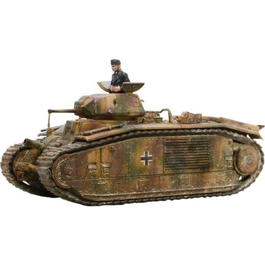 Tanque Char B1 Bis Warlord Games 1:56 Sin Pintar para Juegos