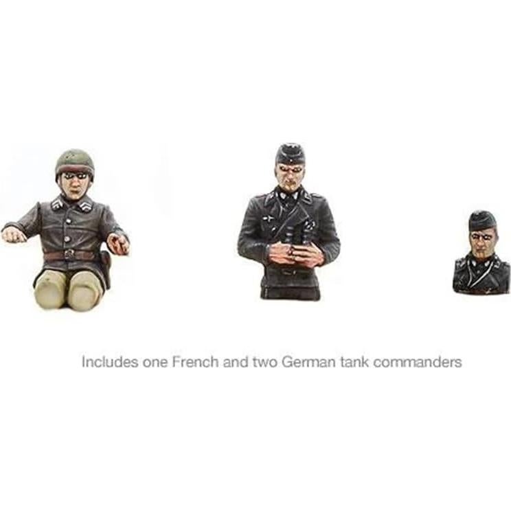 Tanque Char B1 Bis Warlord Games 1:56 Sin Pintar para Juegos