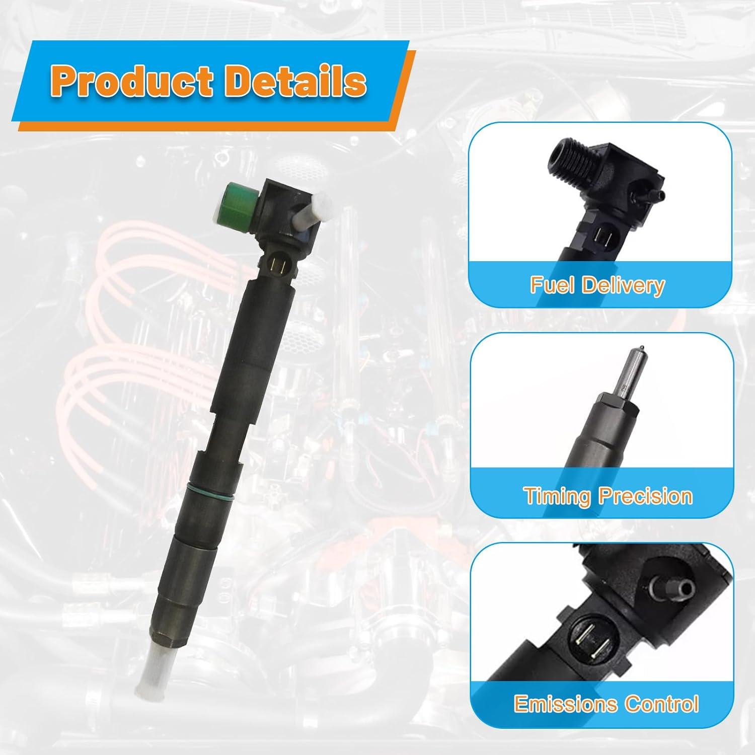 Inyector de combustible FIWARY 7261663 para Bobcat Doosan D34