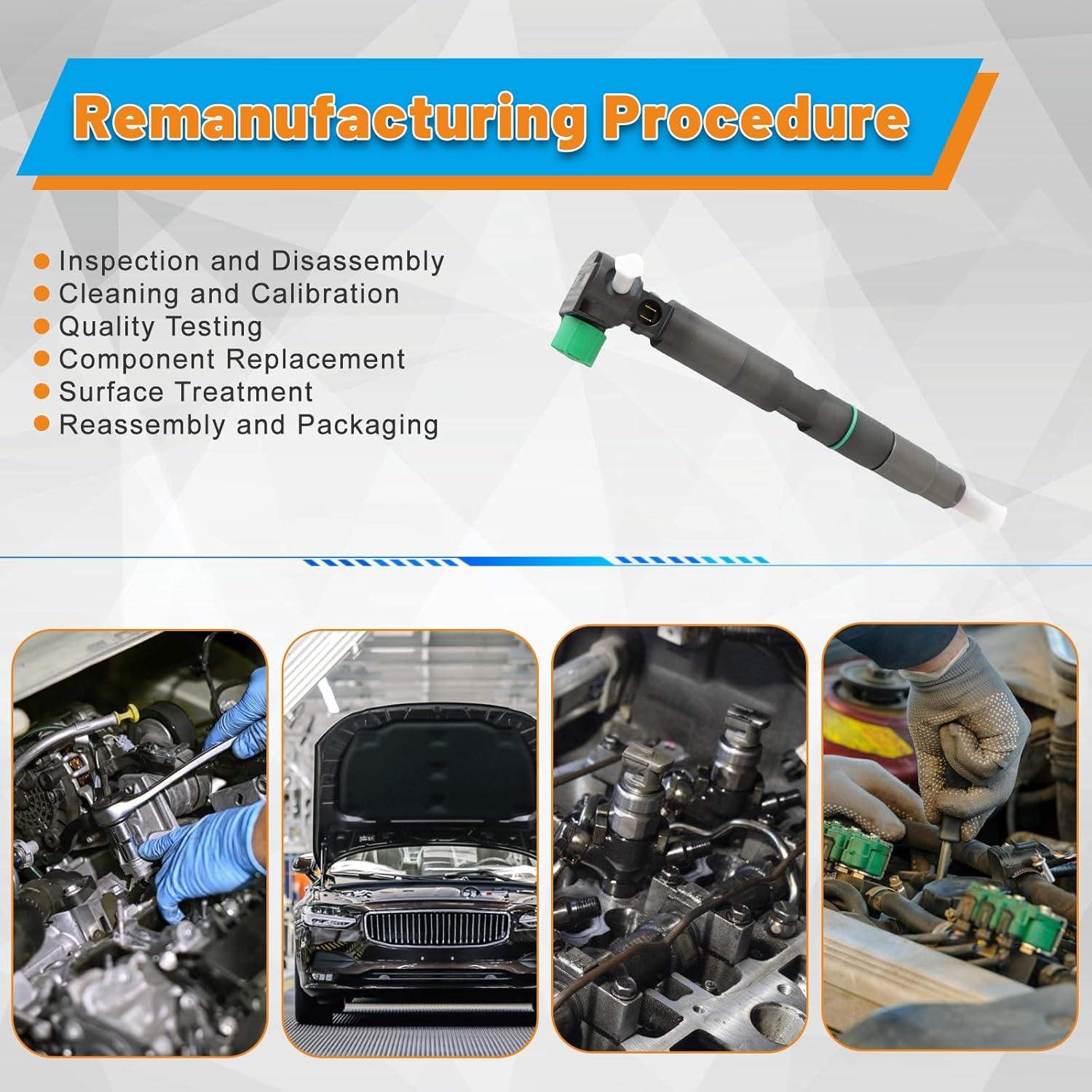 Inyector de combustible FIWARY 7261663 para Bobcat Doosan D34