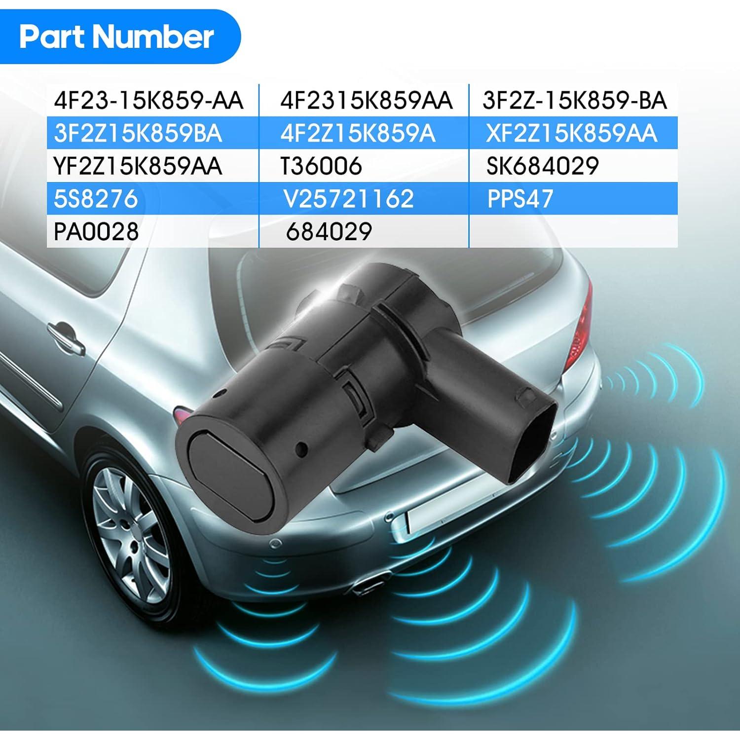 Sensor de Estacionamiento Dade 4Pcs Compatible Ford