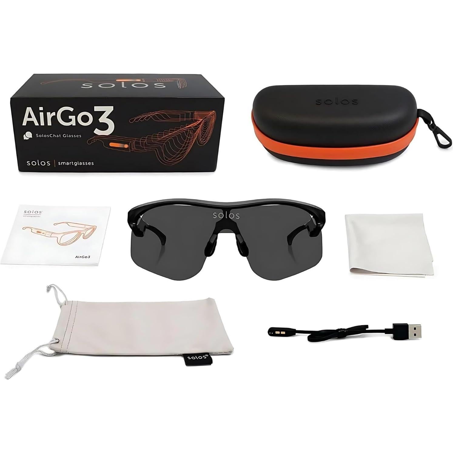 Gafas Inteligentes SOLOS AirGo 3 Helium 2 | Bluetooth | IP67