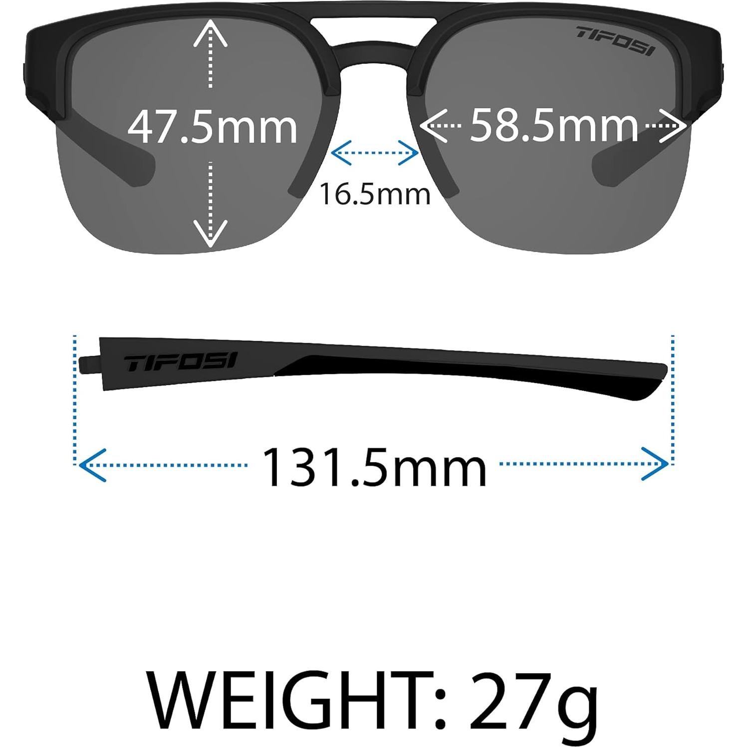 Gafas de sol Tifosi Salvo Sport - Lentes Ahumados UV 100%