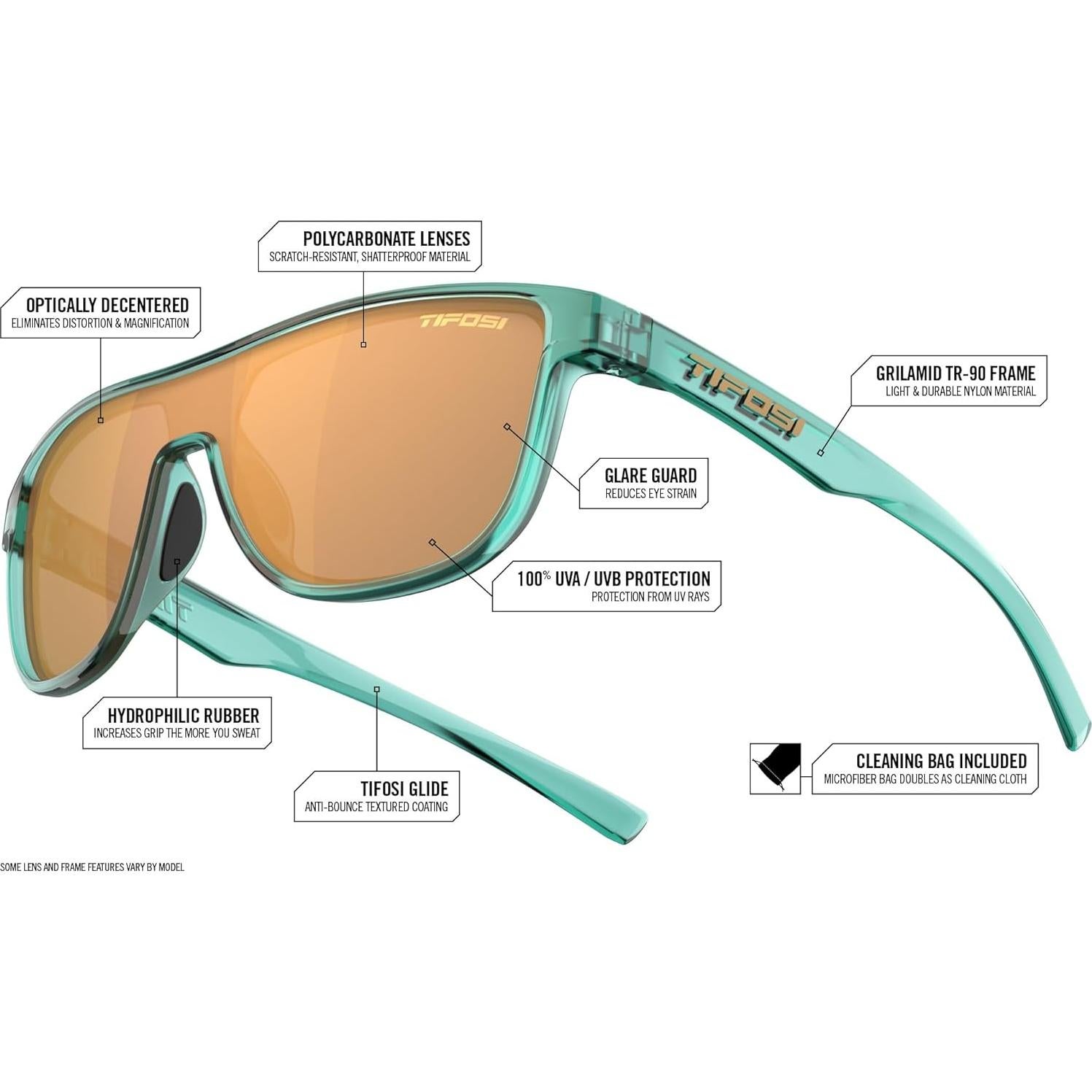 Gafas de Sol Sizzle Tifosi - Lentes Ahumadas UV400