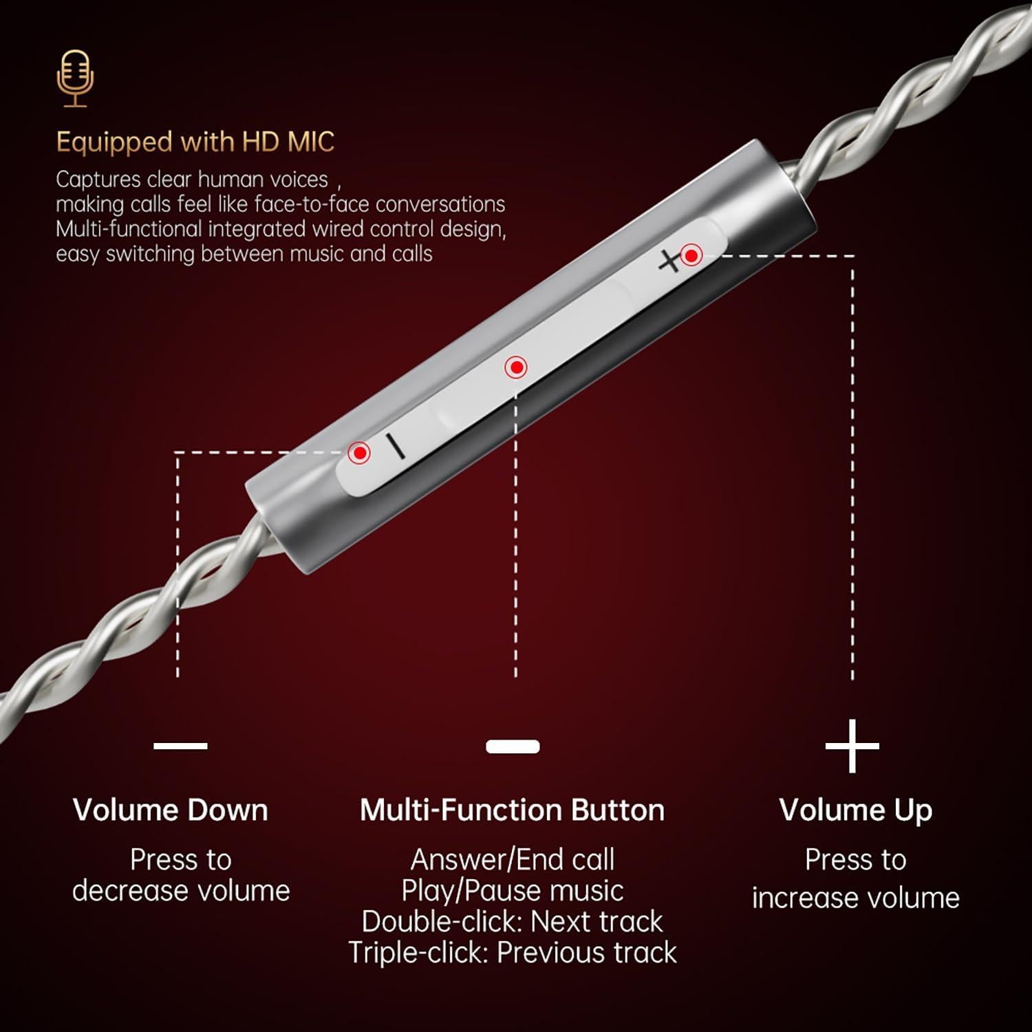 Auriculares In-Ear CCA Phoenix - Sonido HiFi y Bajo Profundo