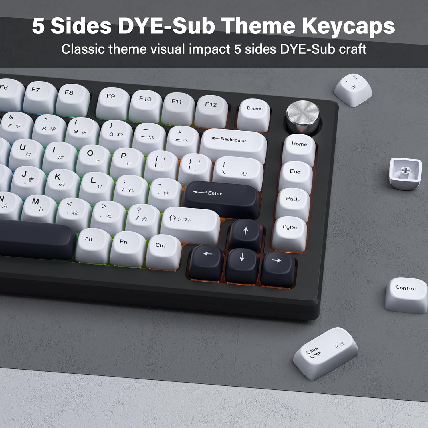 Conjunto de Teclas MOA PBT Blancas 137 Teclas HITIME