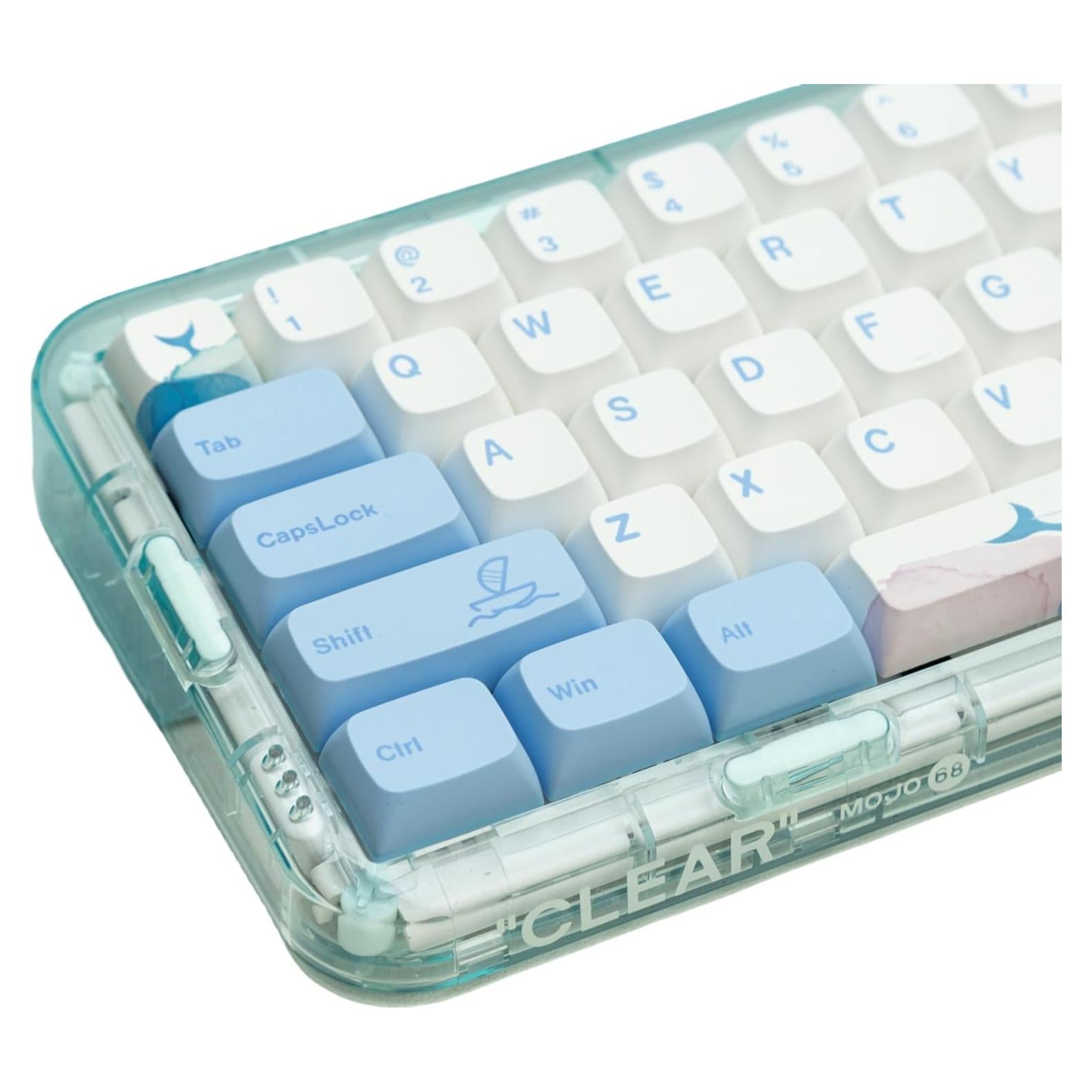 Conjunto de 136 Teclas PBT XDA Azul Seasonic para Teclado Mecánico