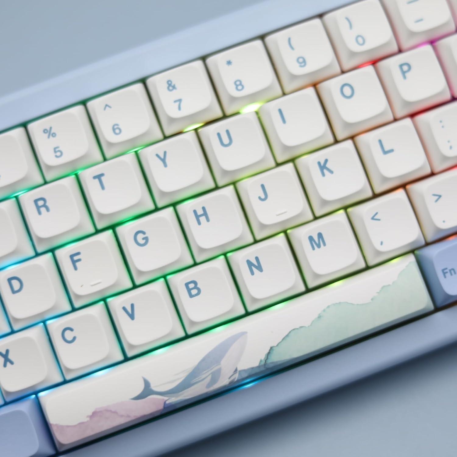 Conjunto de 136 Teclas PBT XDA Azul Seasonic para Teclado Mecánico