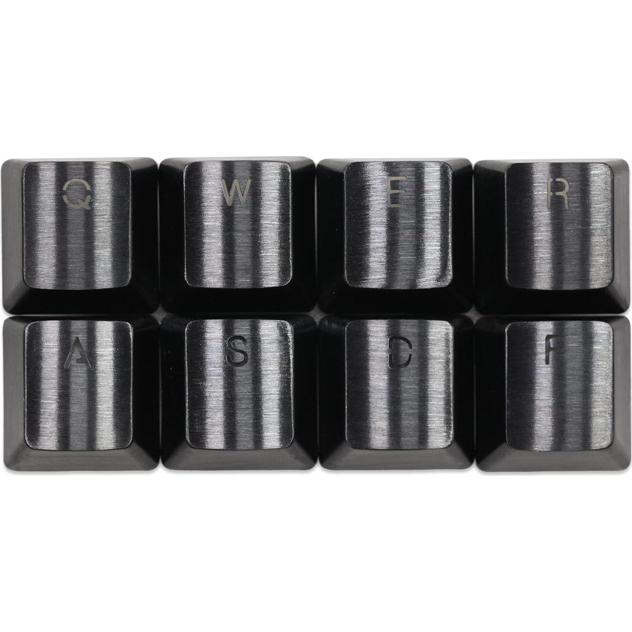 Teclas de Metal MX KPREPUBLIC Teamwolf QWERASDF Retroiluminadas