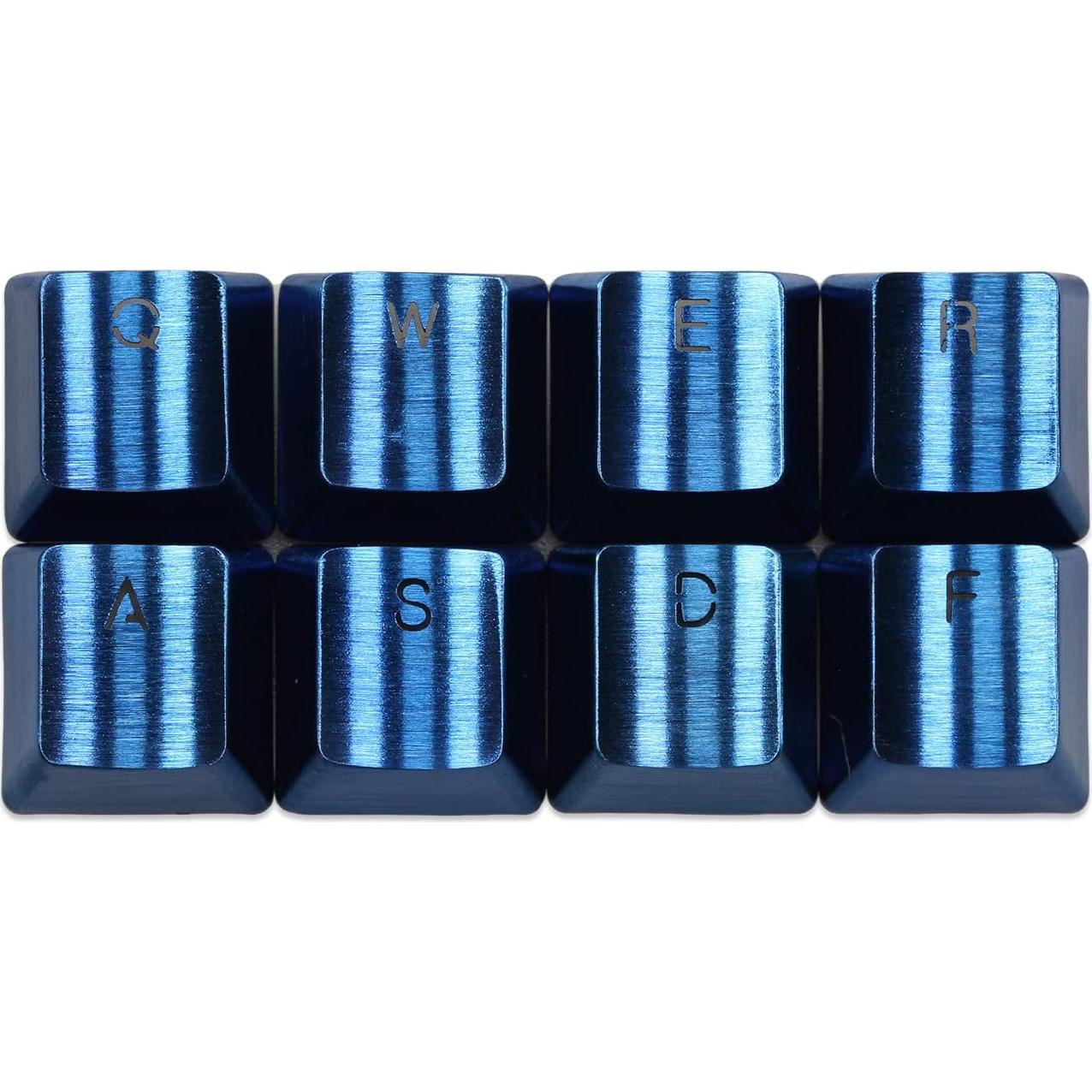 Teclas de Metal MX KPREPUBLIC Teamwolf QWERASDF Retroiluminadas