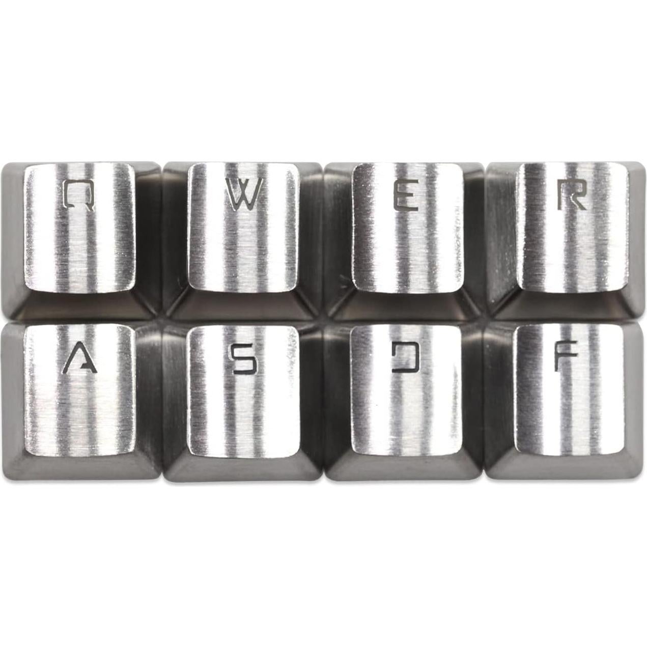 Teclas de Metal MX KPREPUBLIC Teamwolf QWERASDF Retroiluminadas