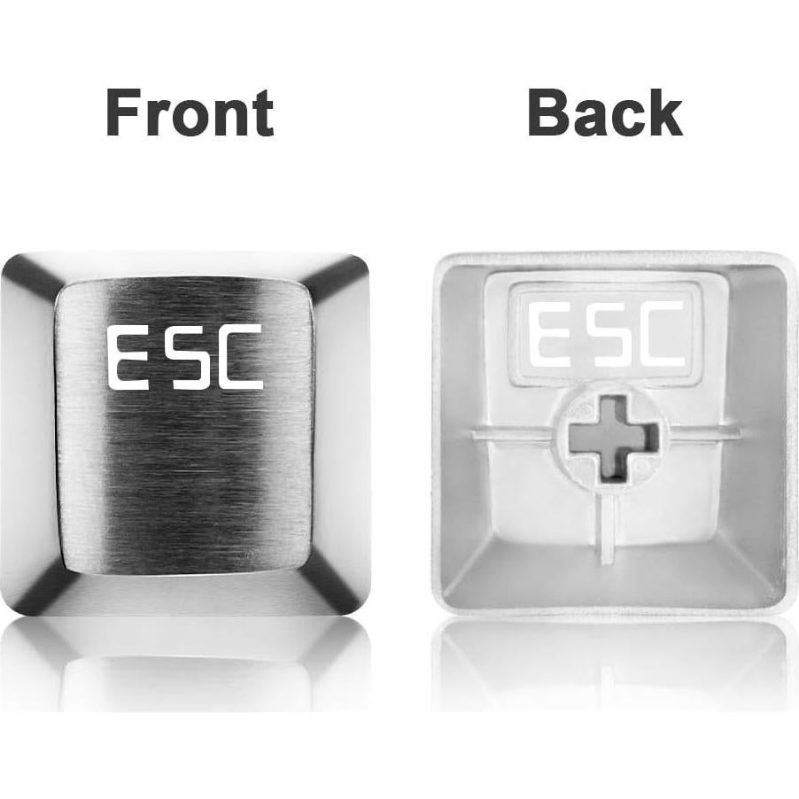 Teclas de Juego Mecánicas Fitlink FPS y MOBA - Plata