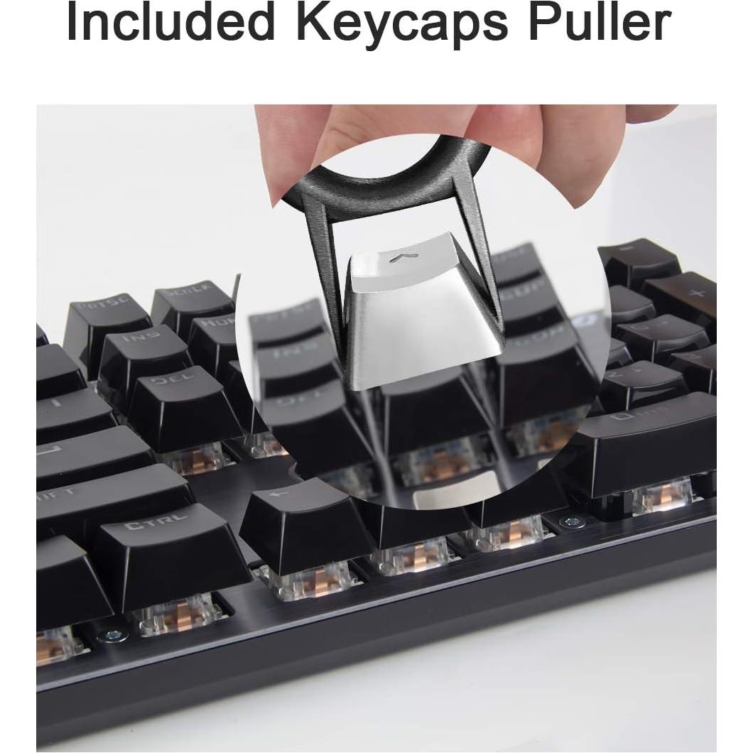 Teclas de Juego Mecánicas Fitlink FPS y MOBA - Plata