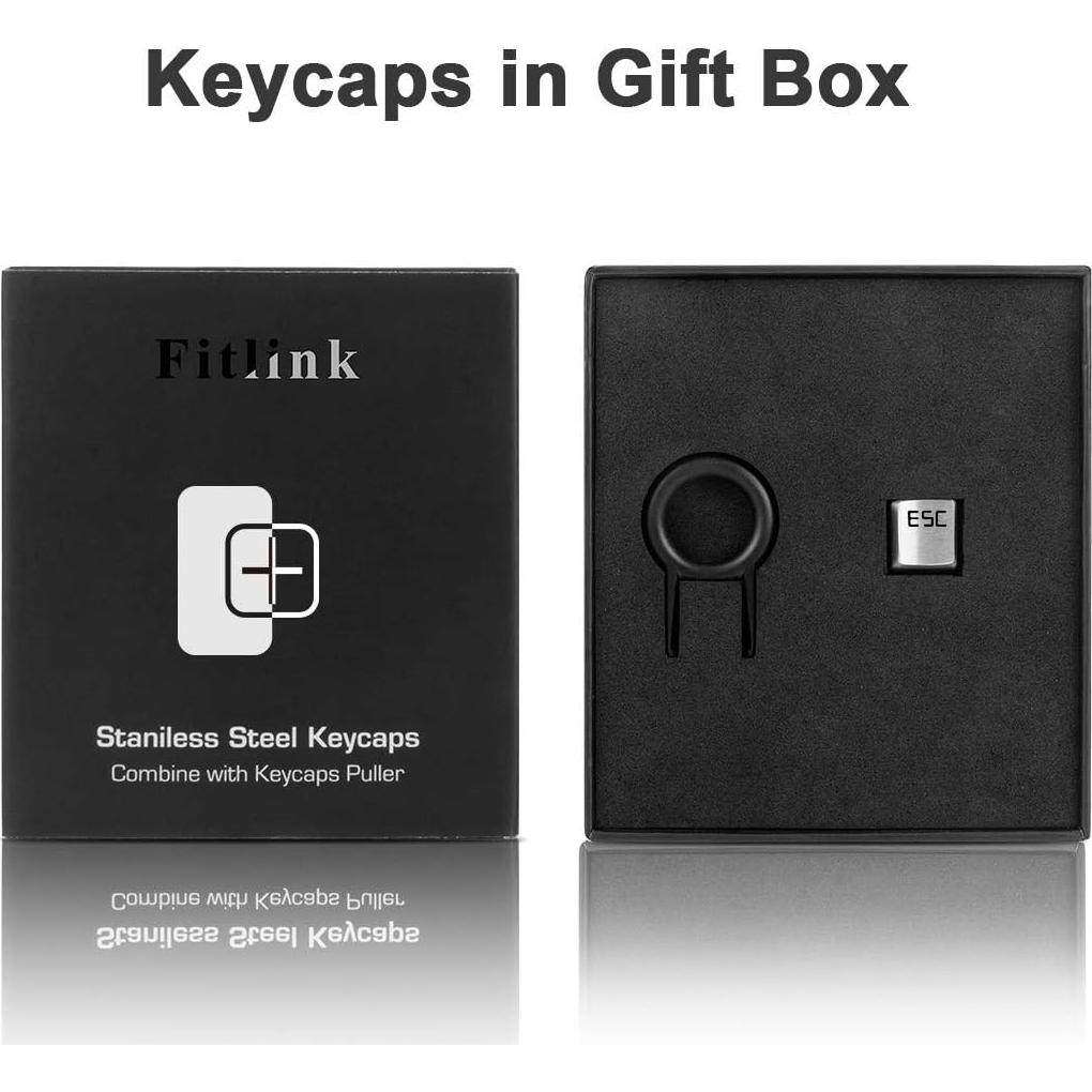 Teclas de Juego Mecánicas Fitlink FPS y MOBA - Plata