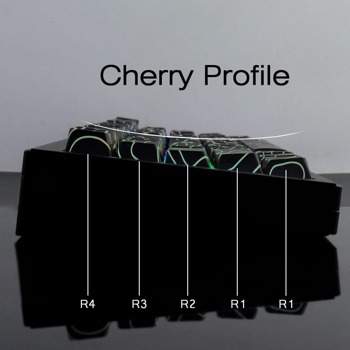 Teclas Luminiscentes PBT Hyekit para Teclado Mecánico 136 Teclas