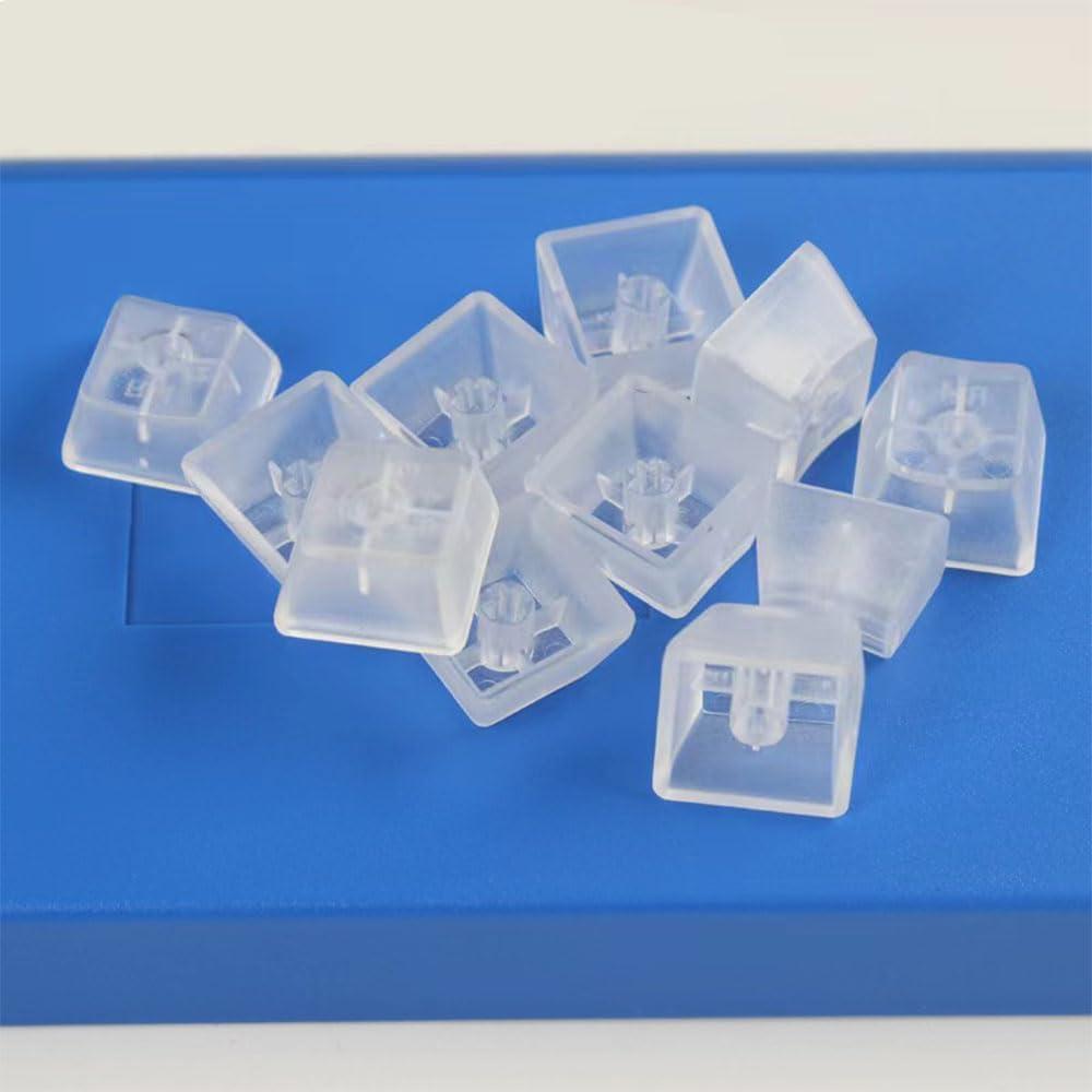 Tapa de Teclas OEM R4 Elacgap Transparente 20pcs para Teclado Mecánico