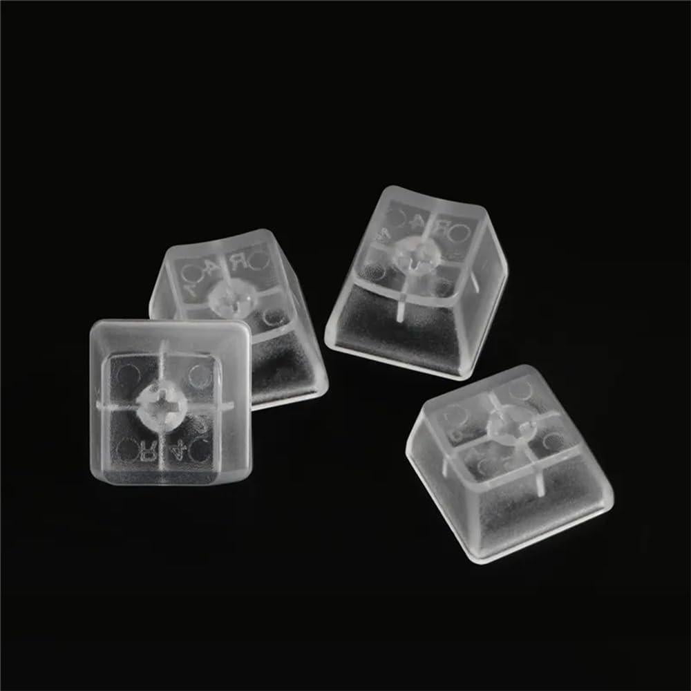 Tapa de Teclas OEM R4 Elacgap Transparente 20pcs para Teclado Mecánico