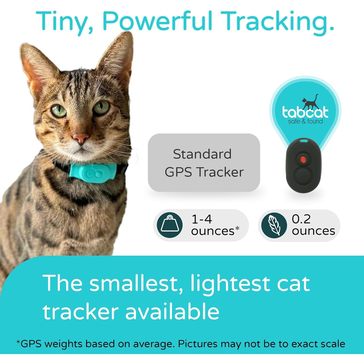 Tabcat V2 Rastreador de Gatos - Sin Suscripción - 2 Etiquetas