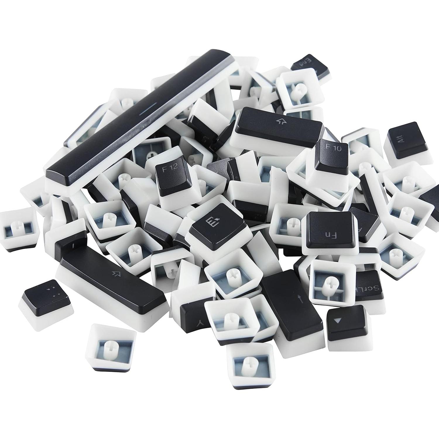 Teclas PBT Pudding Glorious Aura V2 Negro - Compatibles con Teclados Mecánicos