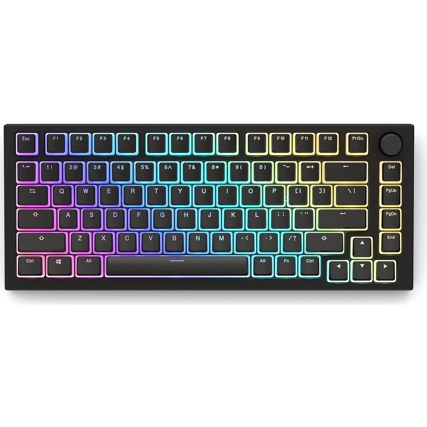 Teclas PBT Pudding Glorious Aura V2 Negro - Compatibles con Teclados Mecánicos