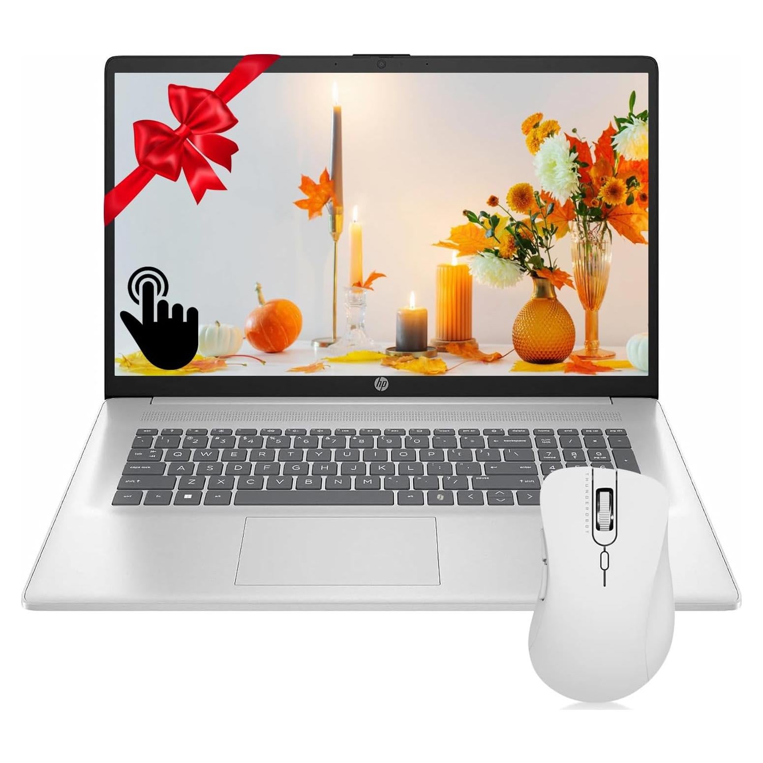 Laptop HP 17.3" Táctil Intel 8GB RAM 640GB SSD Plata