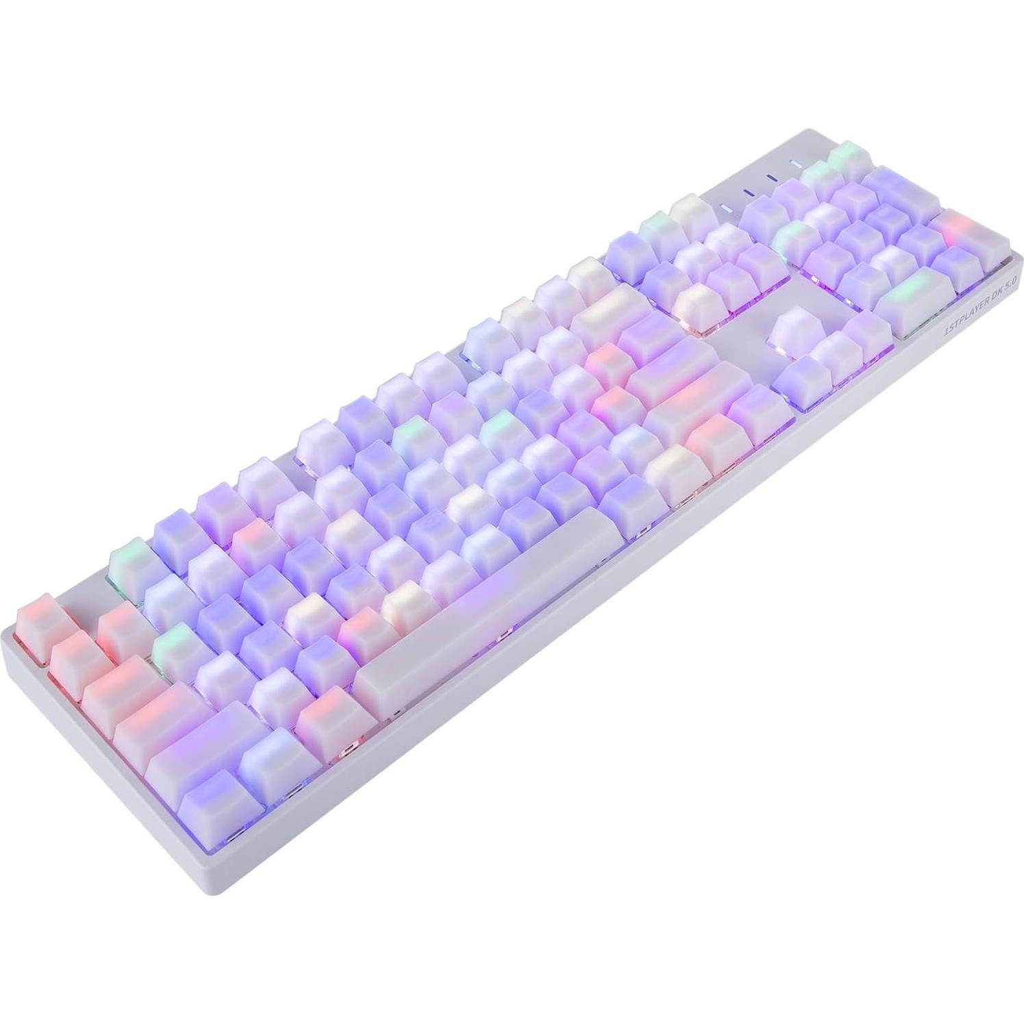 Teclas POM Jelly Doubleshot Translúcidas 109 Teclas para PC Gaming