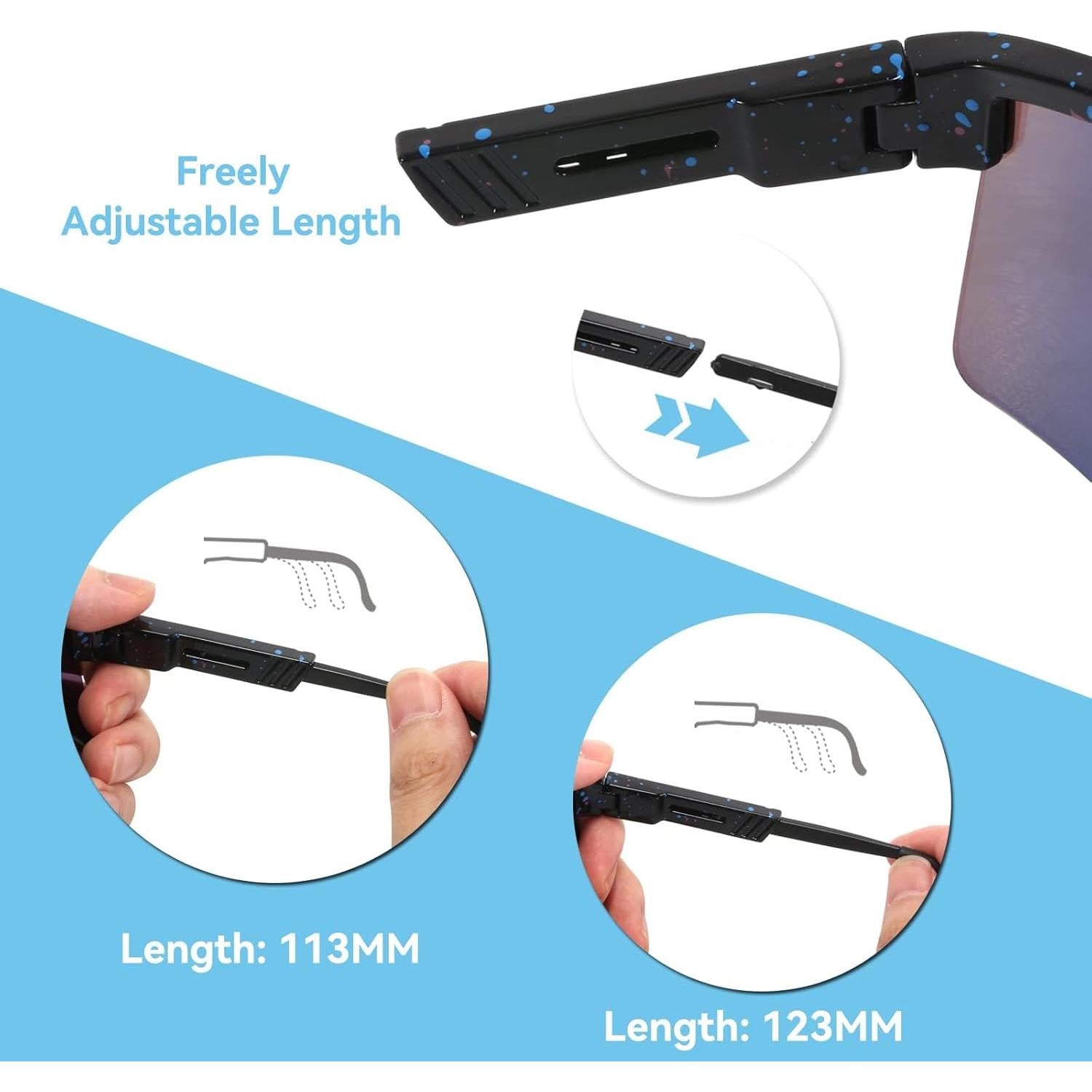 Gafas de sol MARIDA UV400 para deportes y actividades al aire libre